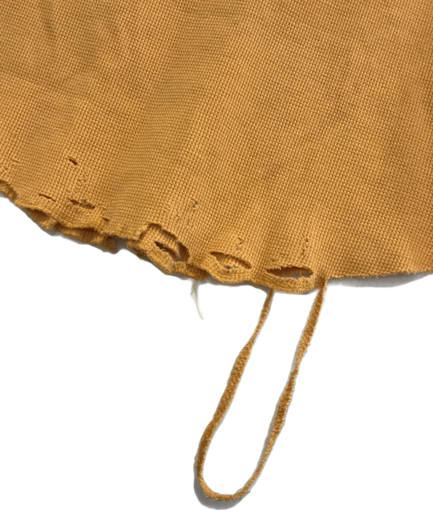 中古・古着通販】ANCELLM (アンセルム) DAMAGE WAFFLE TANK TOP