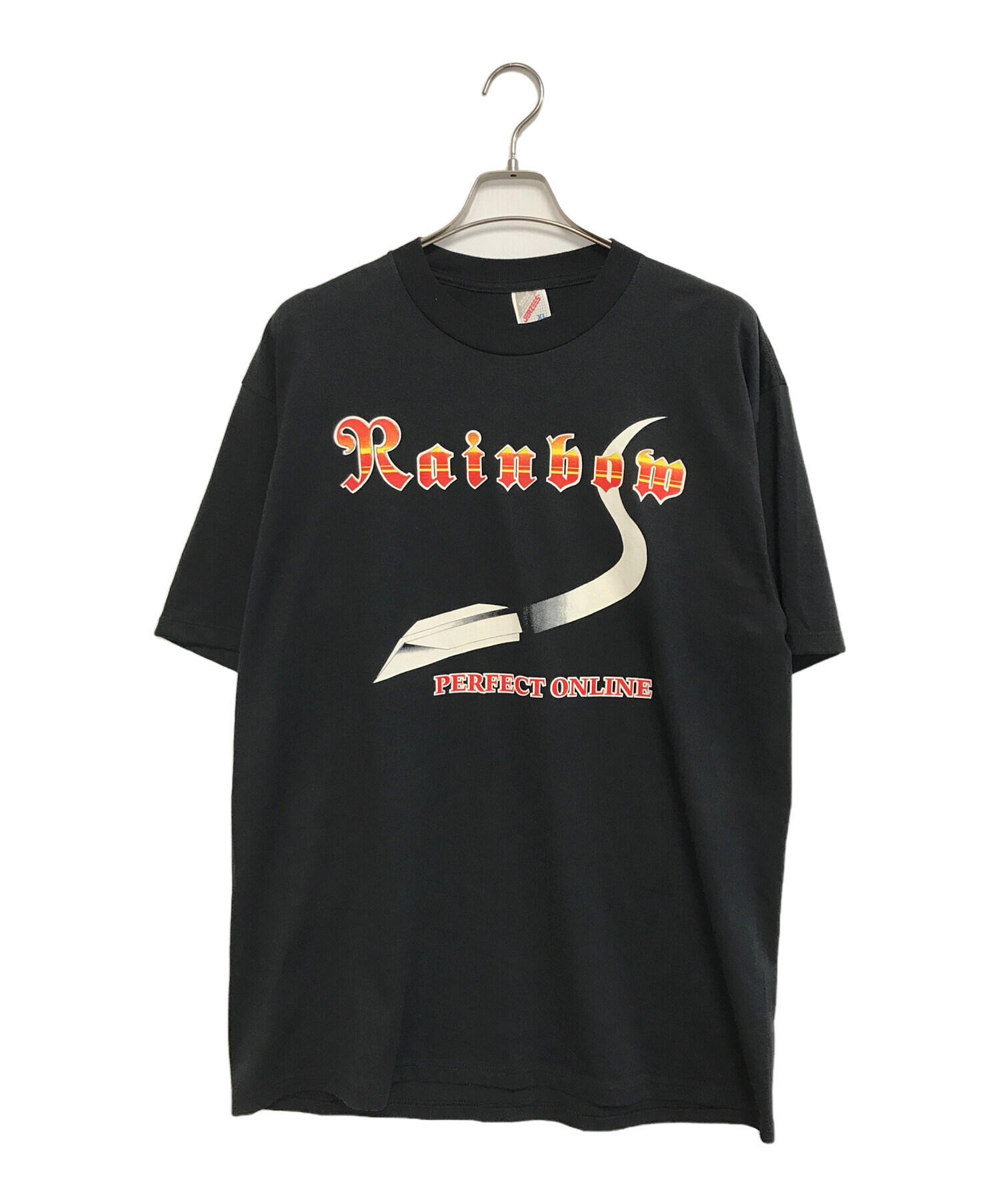 中古・古着通販】JERZEES (ジャージーズ) プリントTシャツ ブラック