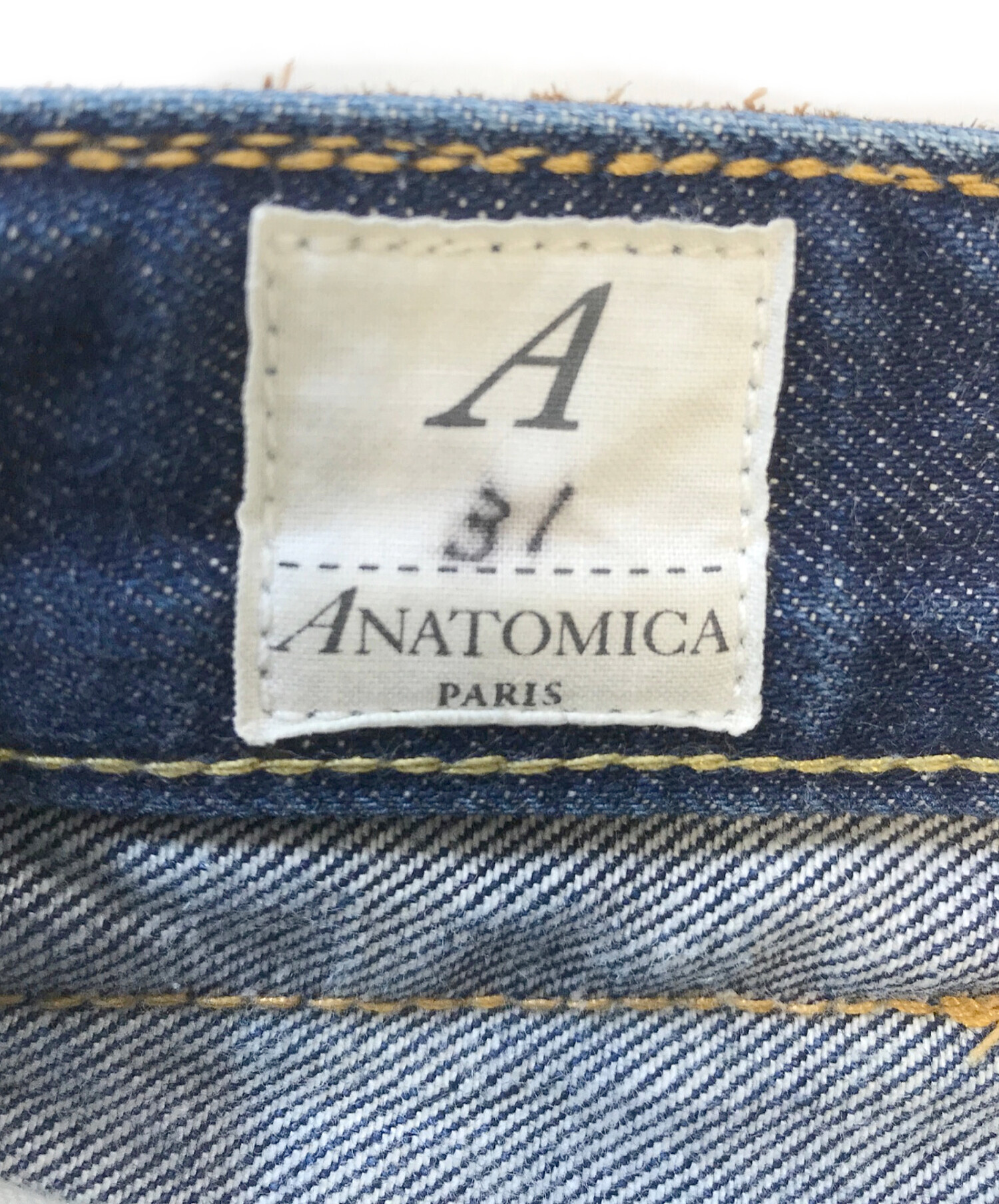 中古・古着通販】ANATOMICA (アナトミカ) デニムパンツ インディゴ