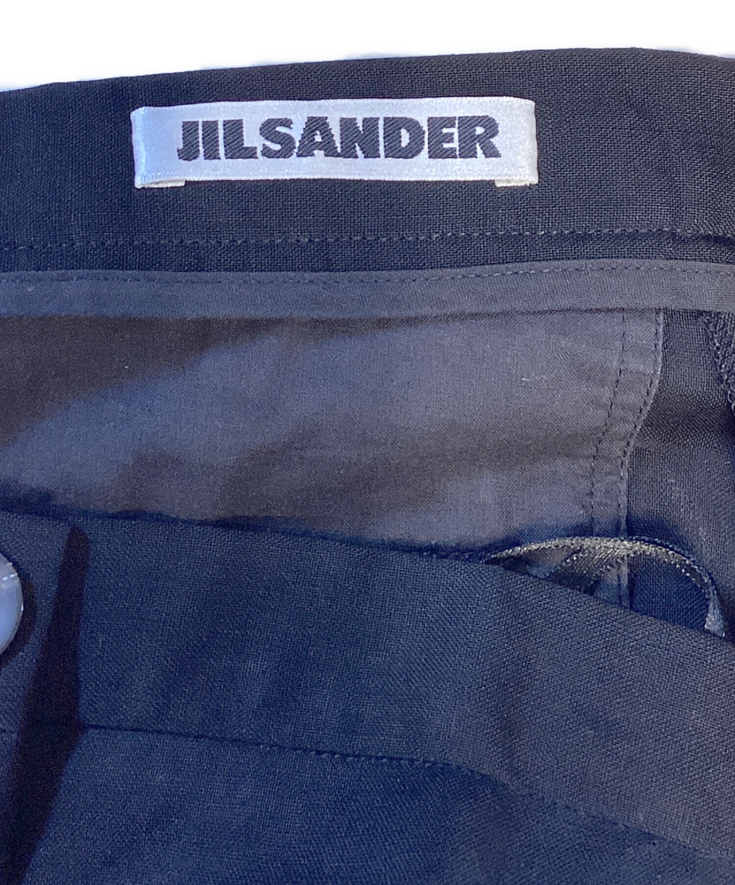 中古・古着通販】JIL SANDER (ジルサンダー) ウールモヘアスラックス 