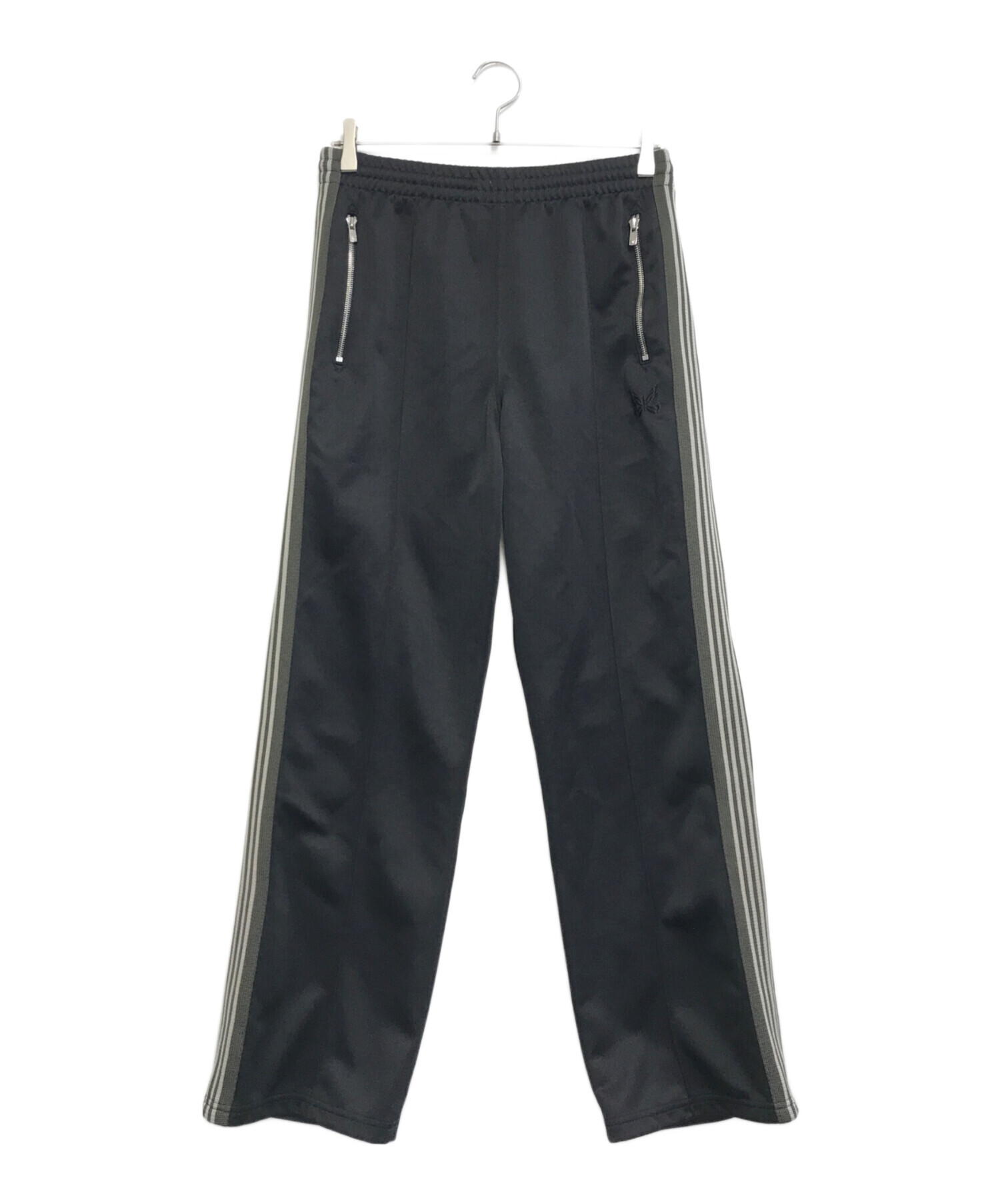 トラックパンツ　ブラックA 中古・古着通販】Needles (ニードルズ) トラックパンツ ブラック