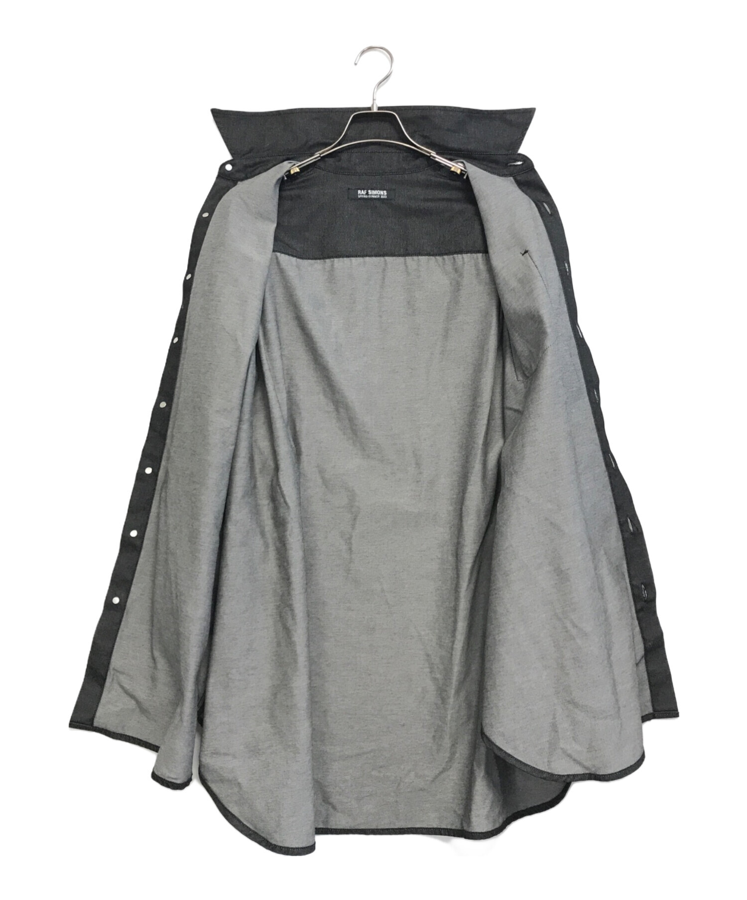中古・古着通販】RAF SIMONS (ラフシモンズ) OVERSIZED DENIM SHIRT