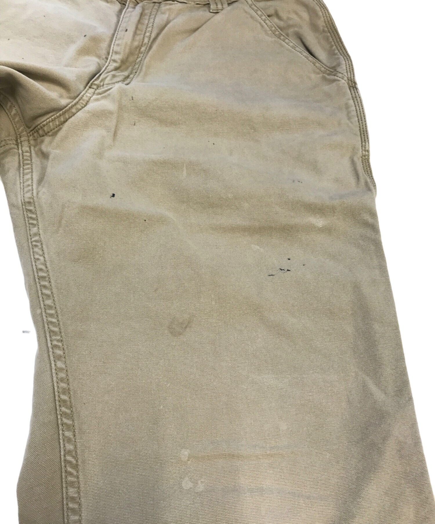 中古・古着通販】CarHartt (カーハート) ワークパンツ ベージュ サイズ
