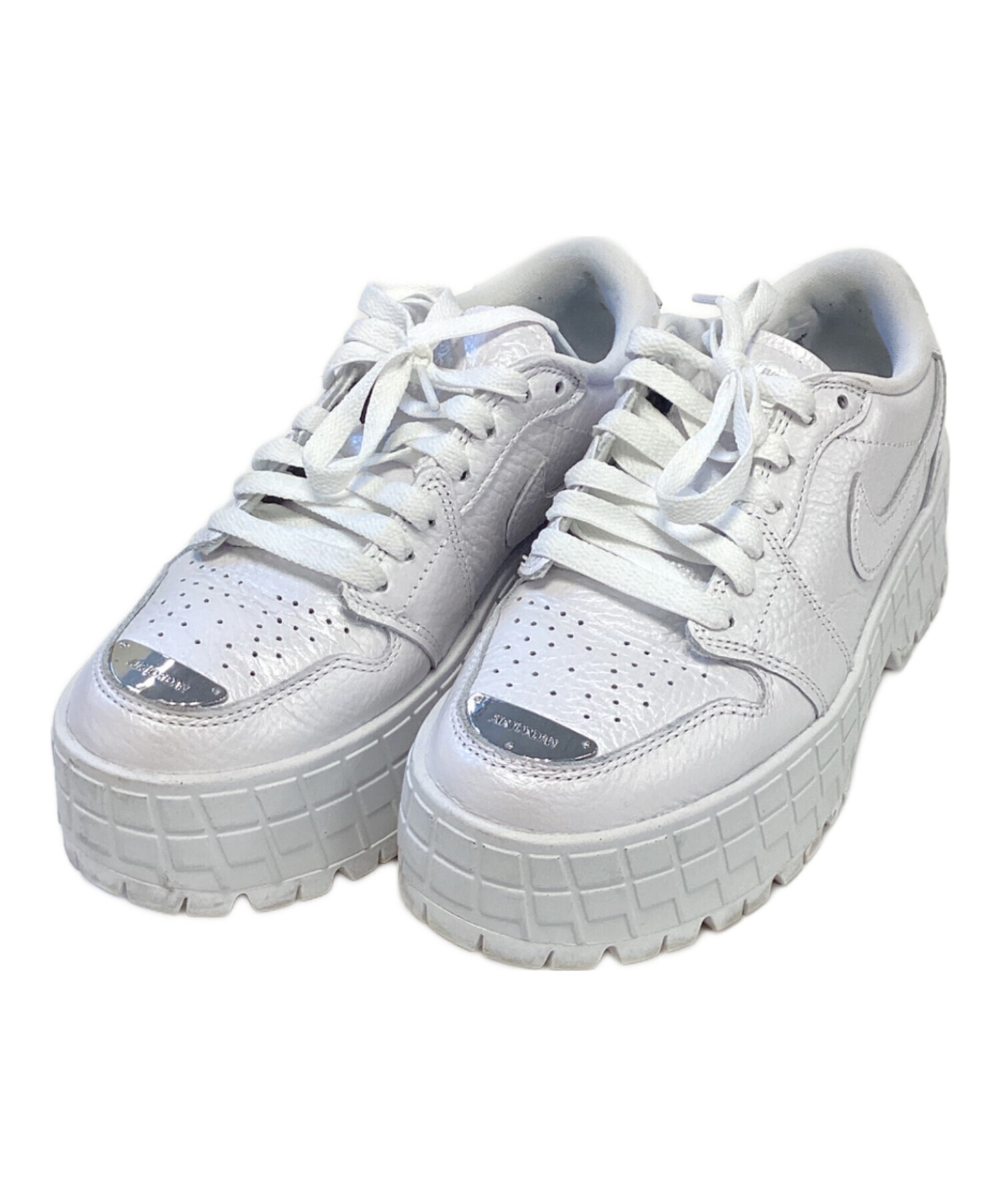 Nike Jordan 1 Retro Low スリッポン 白 23.5 中古 Nike Jordan 1