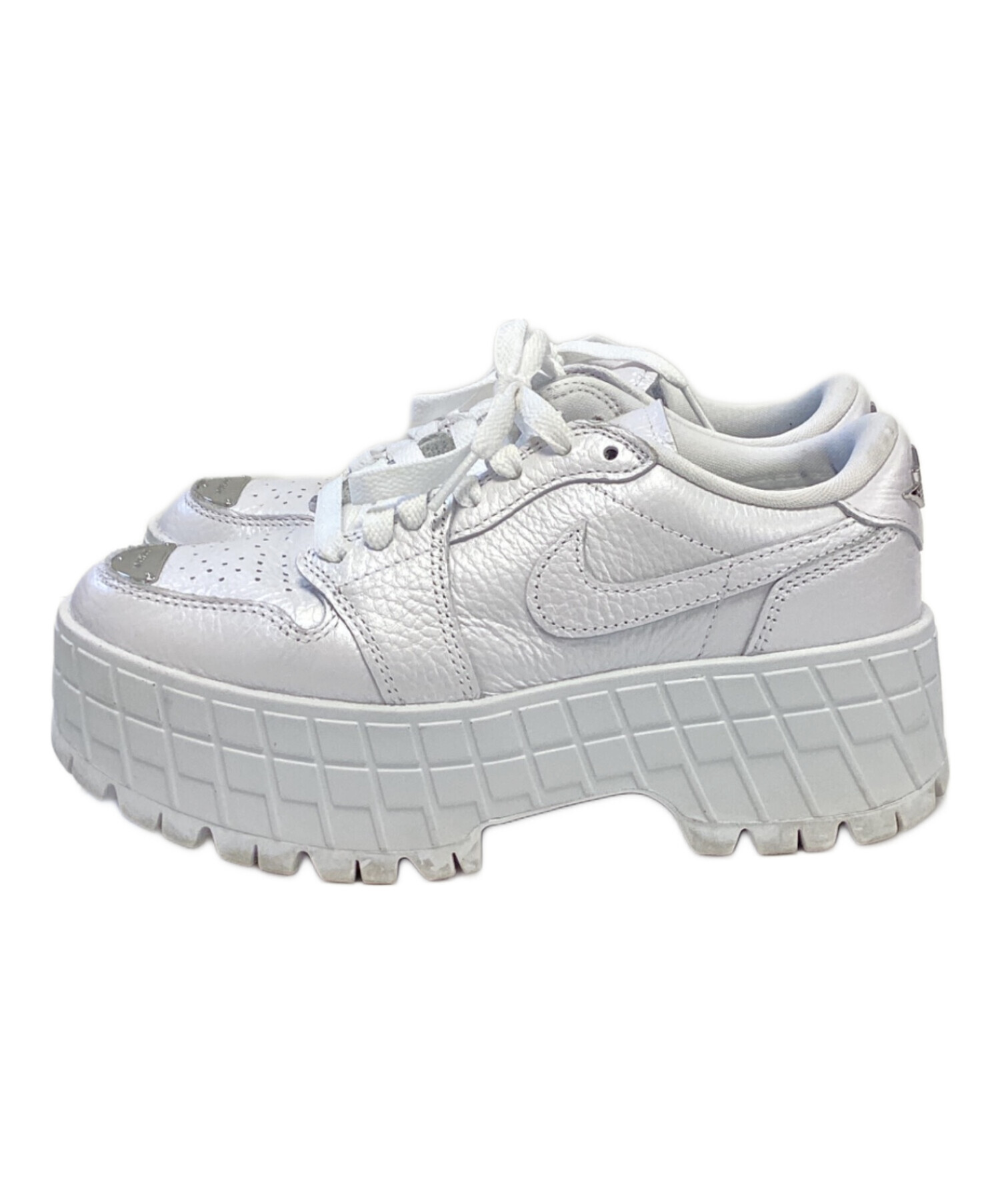 中古・古着通販】NIKE (ナイキ) AIR JORDAN 1 BROOKLYN LOW ホワイト