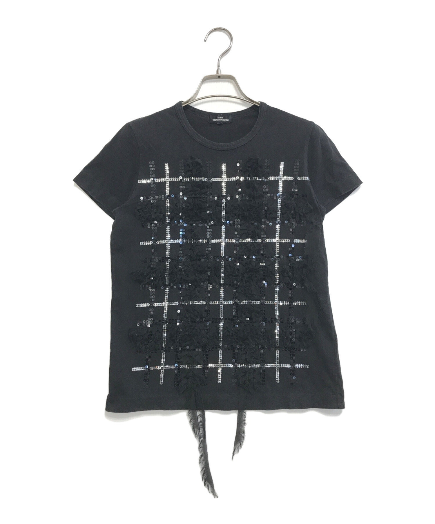 コムデギャルソン tシャツ レディース スパンコール 中古・古着通販】tricot COMME des GARCONS (トリココムデギャルソン