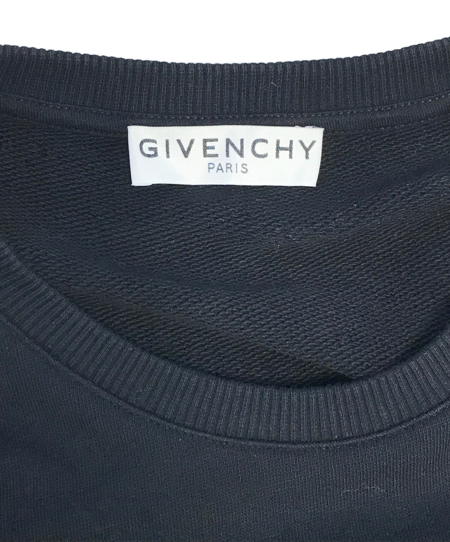 中古・古着通販】GIVENCHY (ジバンシィ) メタリック3Dロゴトレーナー
