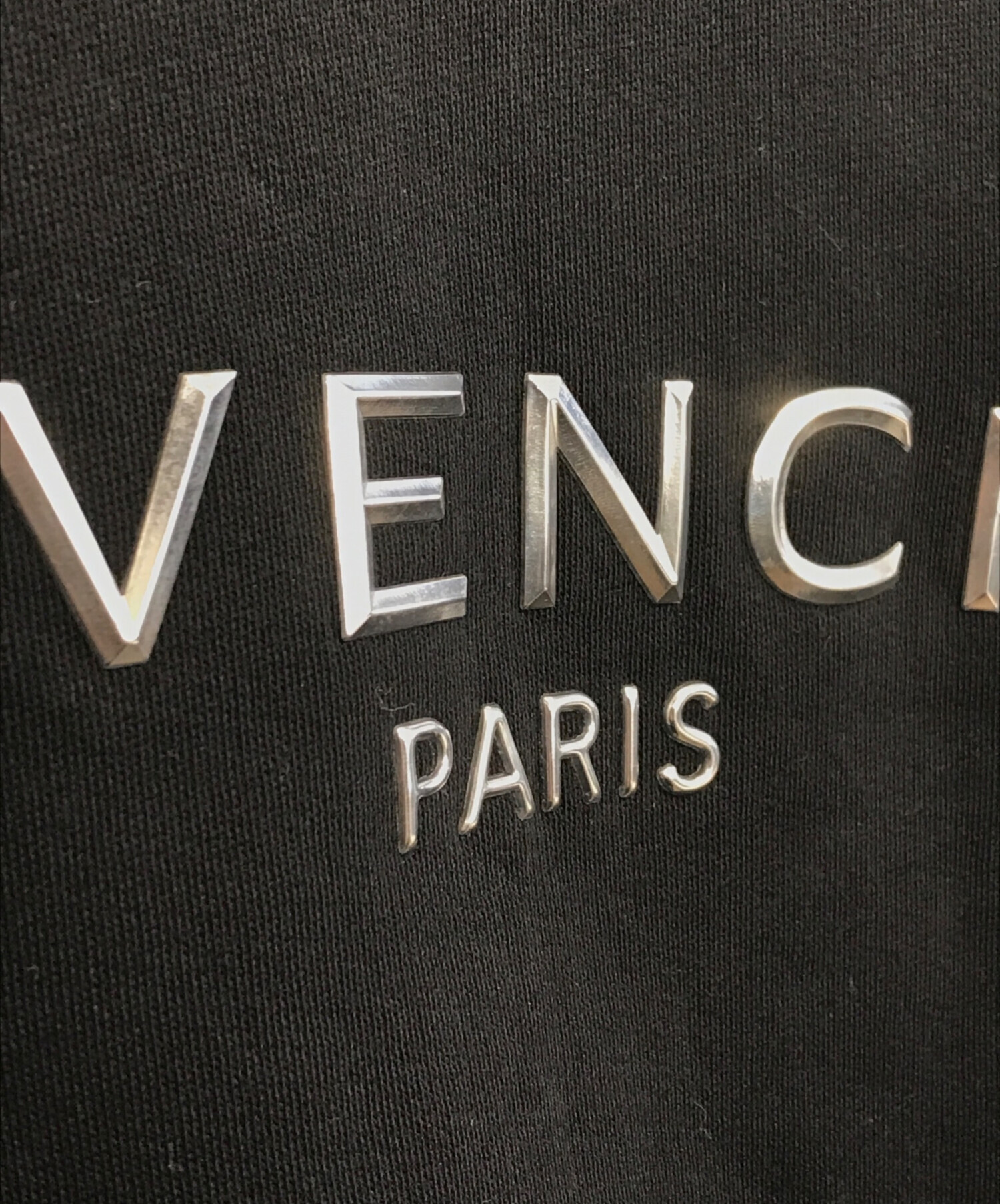 ジバンシィ ブラック BMJ06S30AF メタリック3Dロゴ トレーナー M 中古・古着通販】GIVENCHY (ジバンシィ) メタリック3Dロゴトレーナー