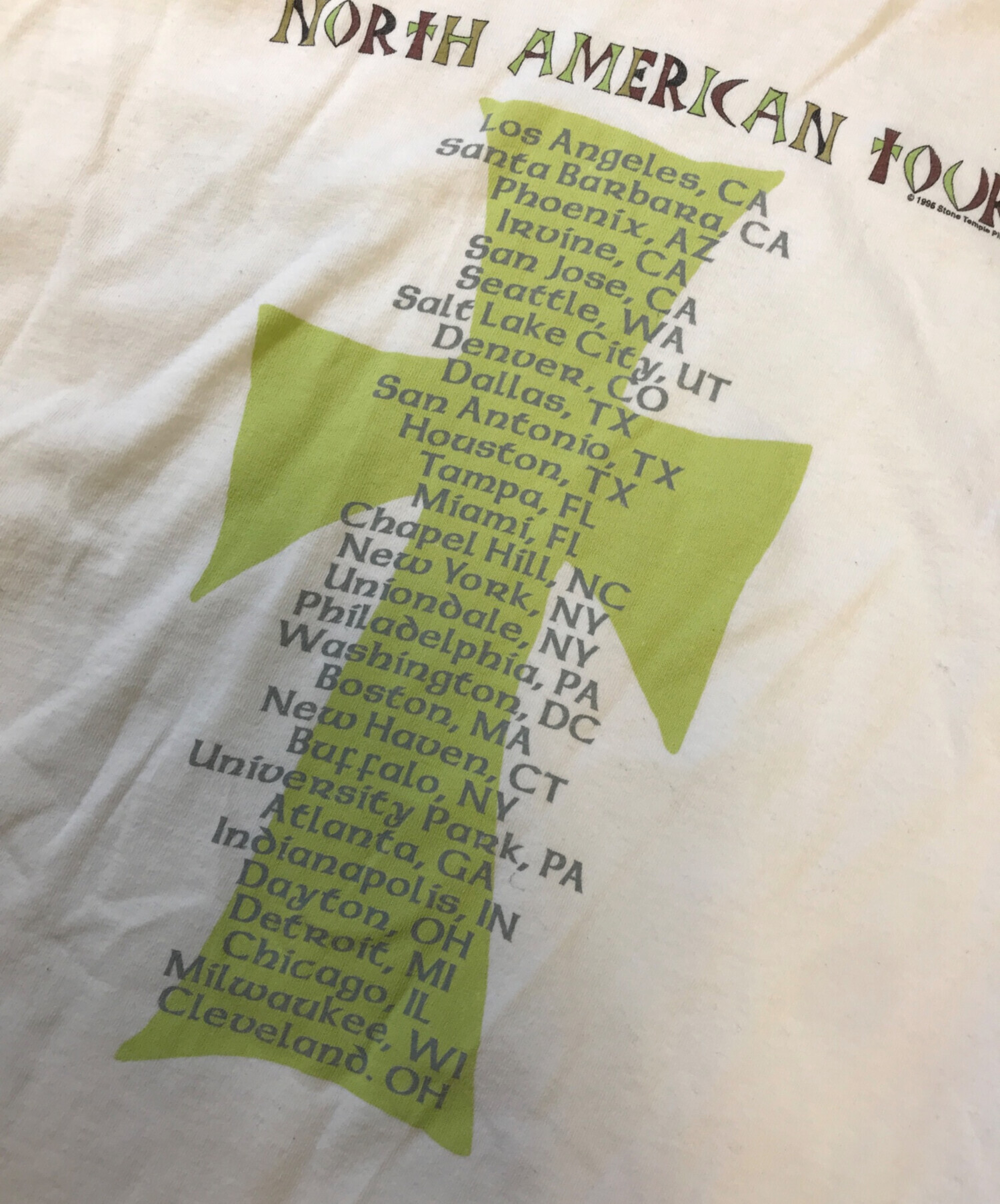 中古・古着通販】バンドTシャツ (バンドTシャツ) 90s Stone Temple