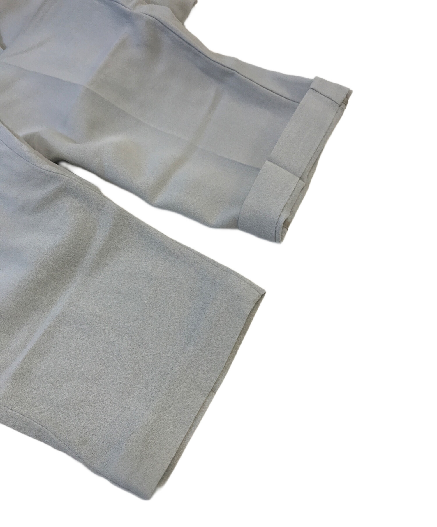 【中古】Rick Owens サルエルパンツ 白 中古・古着通販】RICK OWENS (リックオウエンス) クロップド サルエル