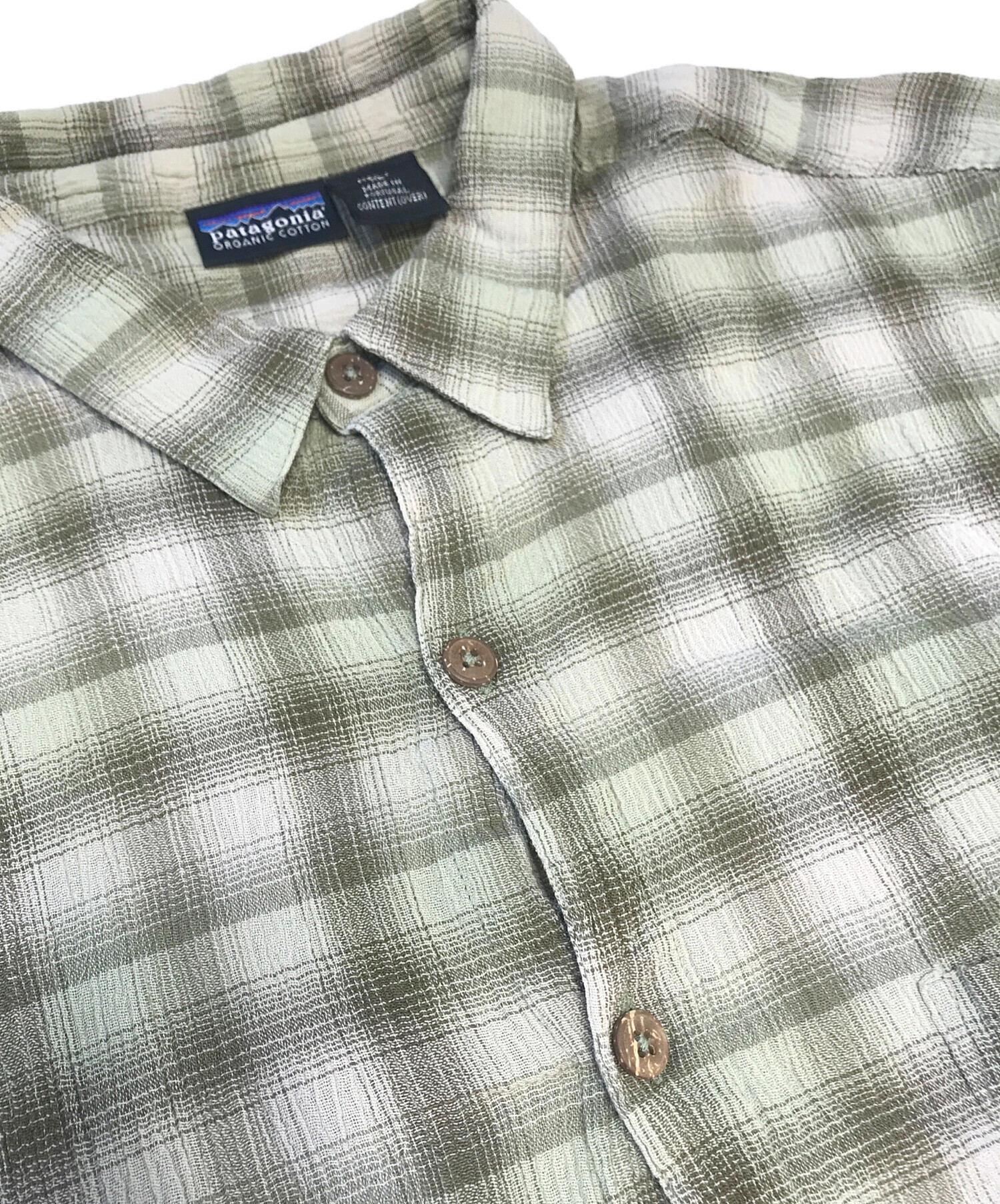中古・古着通販】Patagonia (パタゴニア) オンブレチェック半袖シャツ