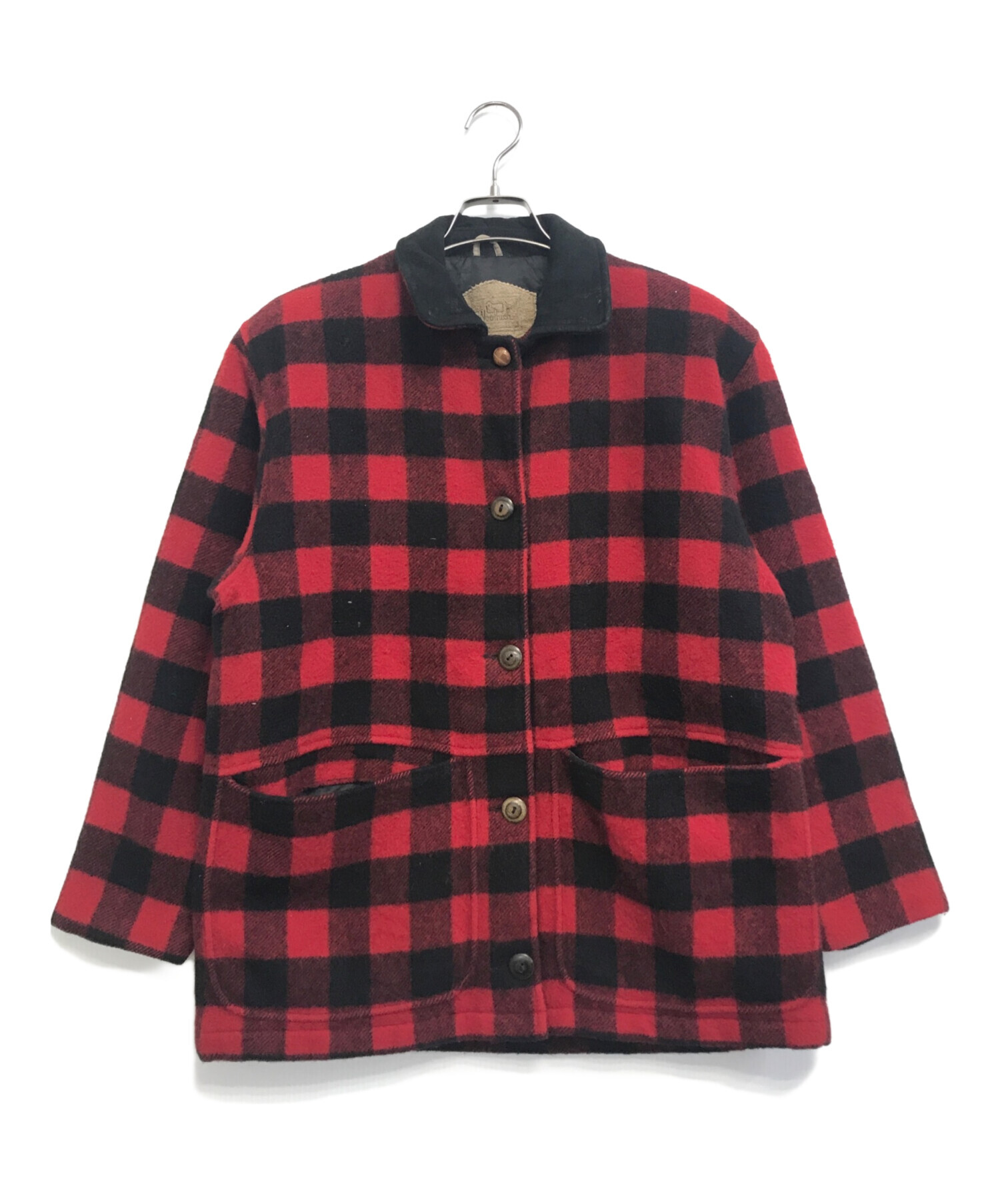 中古・古着通販】WOOLRICH (ウールリッチ) 襟スウェードウール 