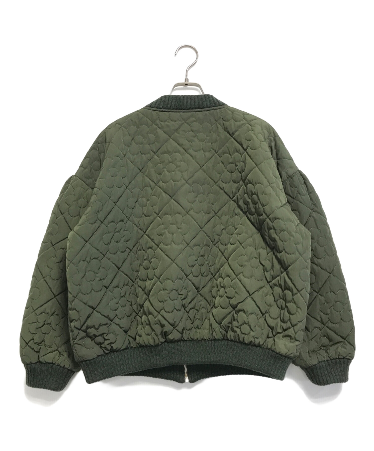 POPPY オリーブカラー ミリタリージャケット風ドレス POPPY オリーブカラー ミリタリージャケット風ドレス