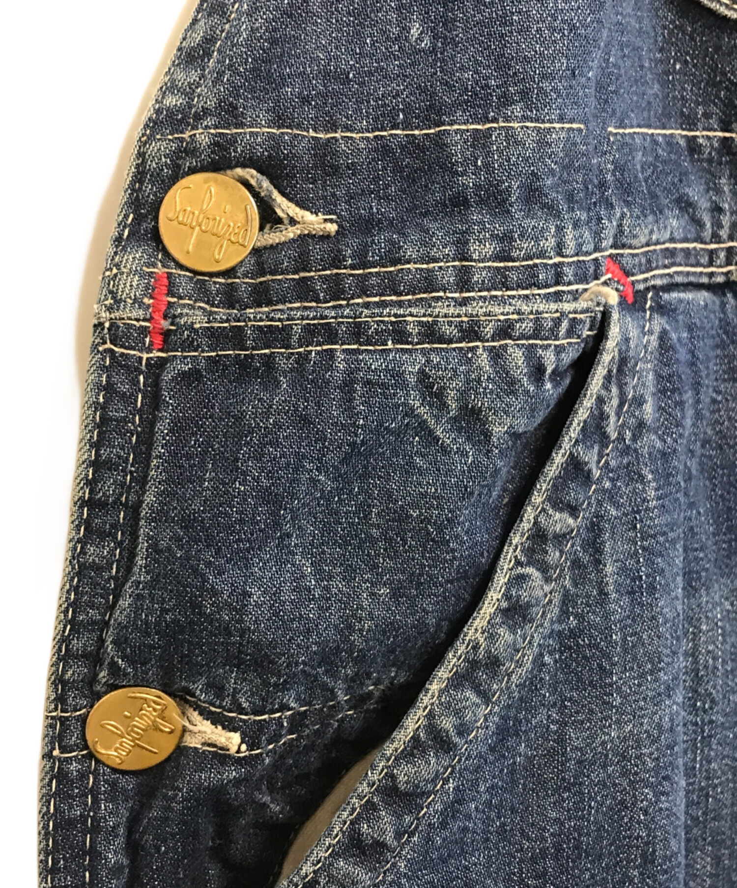 中古・古着通販】Bluebell (ブルーベル) デニムオーバーオール