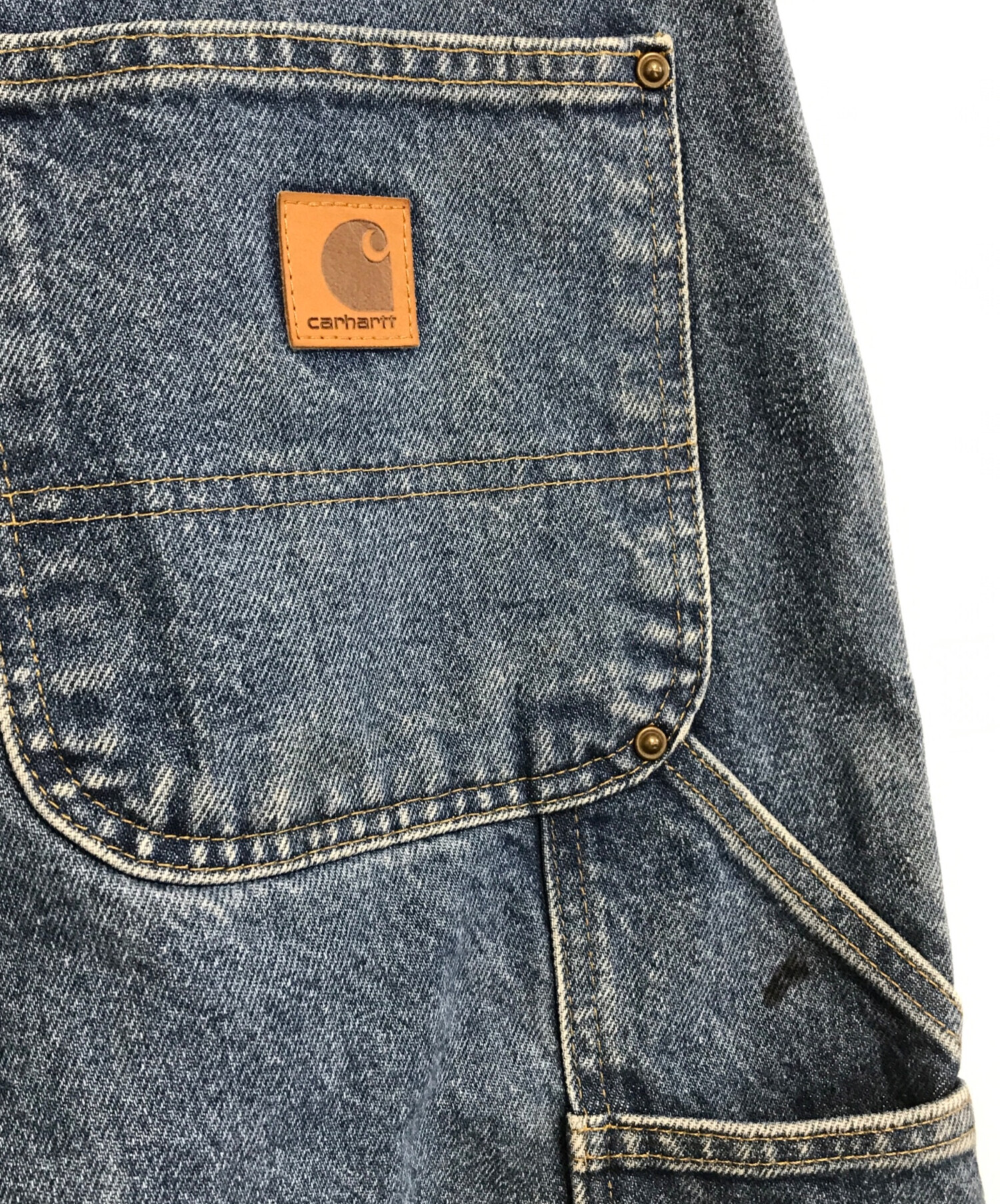 中古・古着通販】CarHartt (カーハート) ダブルニーデニムペインター