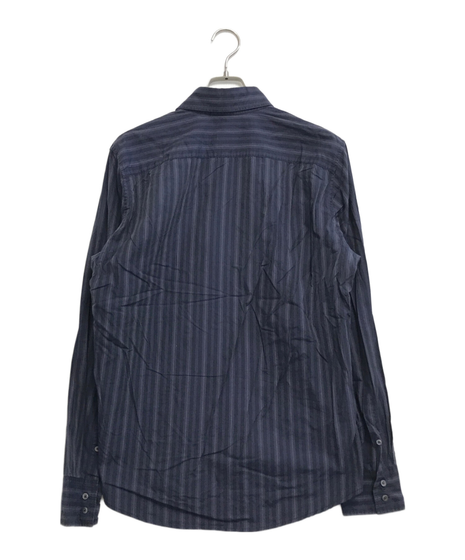 中古・古着通販】JIL SANDER (ジルサンダー) ストライプシャツ 