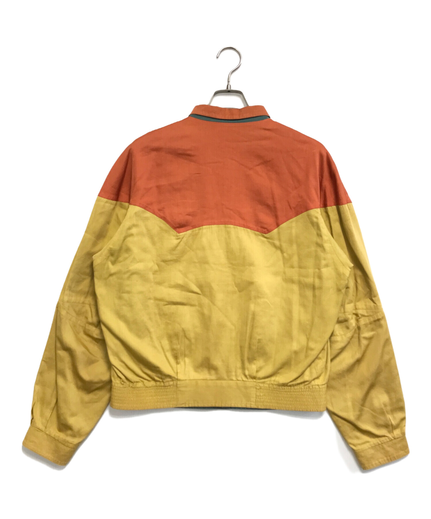 中古・古着通販】VINTAGE (ヴィンテージ) リバーシブルジャケット 黄緑 