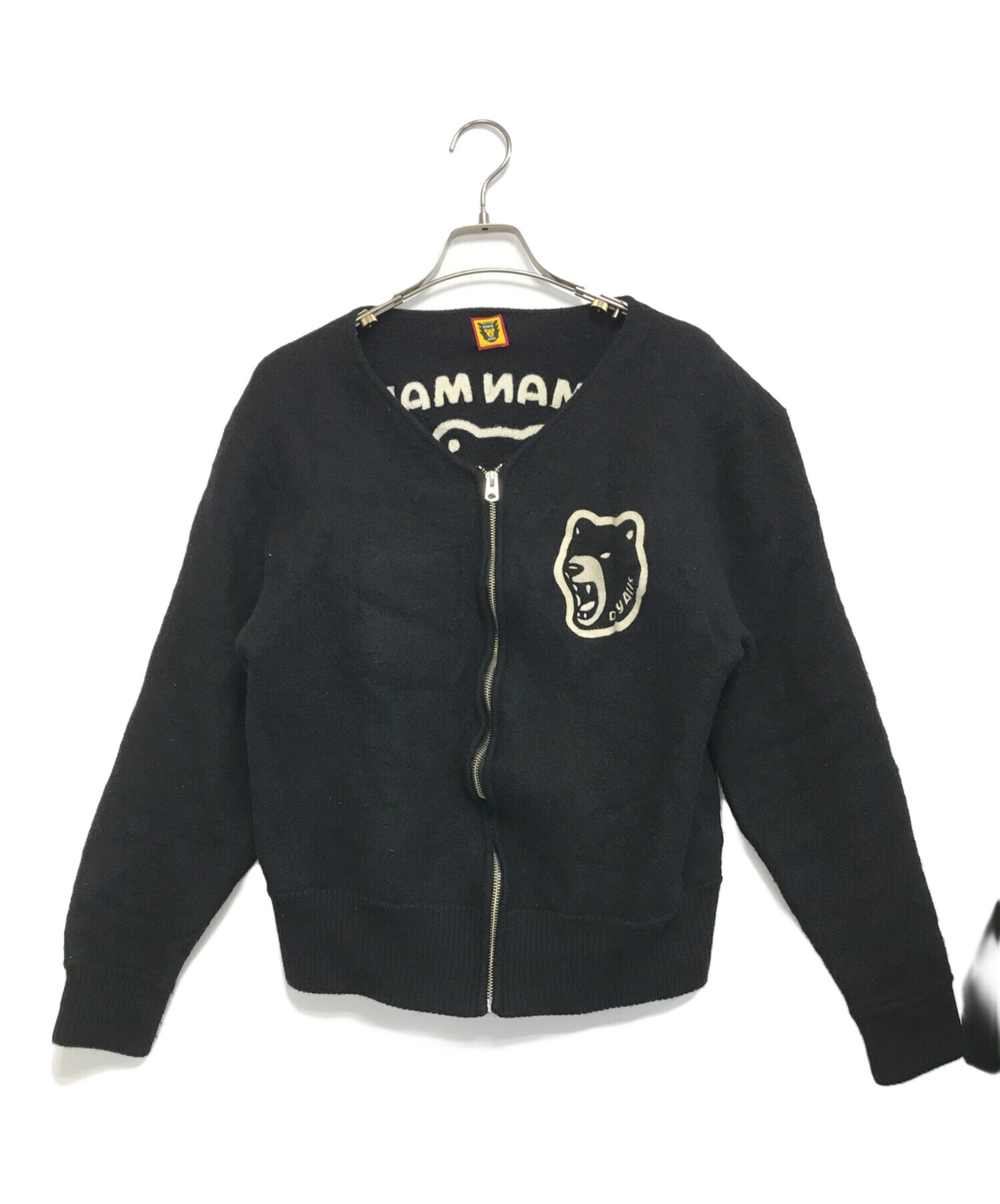 human madeカーディガン　厚手XL ウール 中古・古着通販】HUMAN MADE (ヒューマンメイド) ウールカーディガン