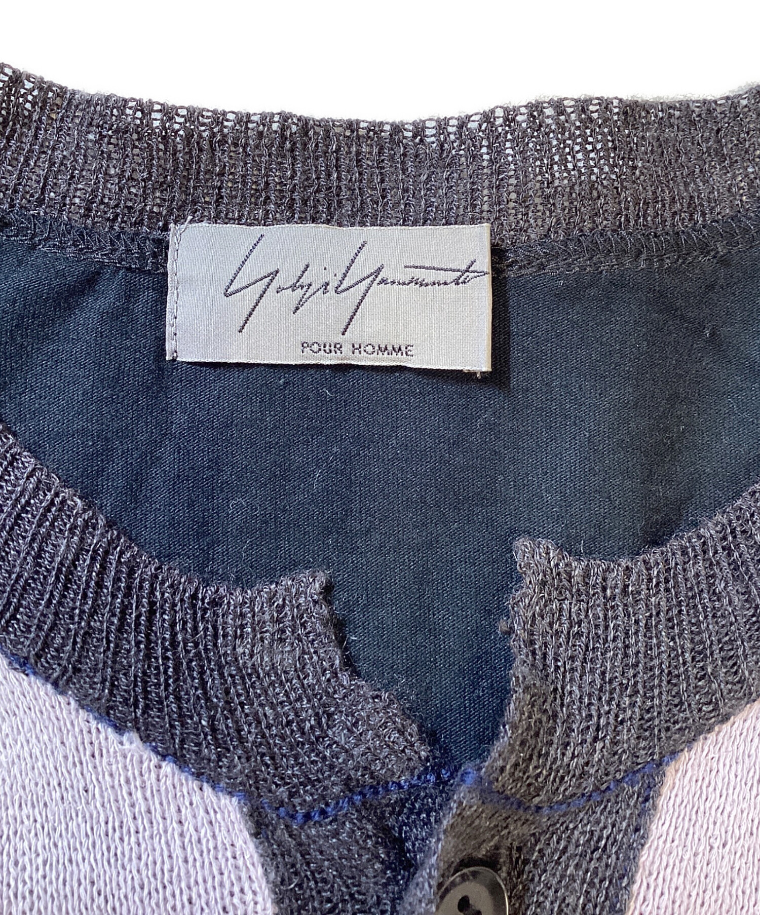 【ほぼ未使用】yohji yamamoto POUR HOMME カーディガン 中古・古着通販】Yohji Yamamoto pour homme (ヨウジヤマモト