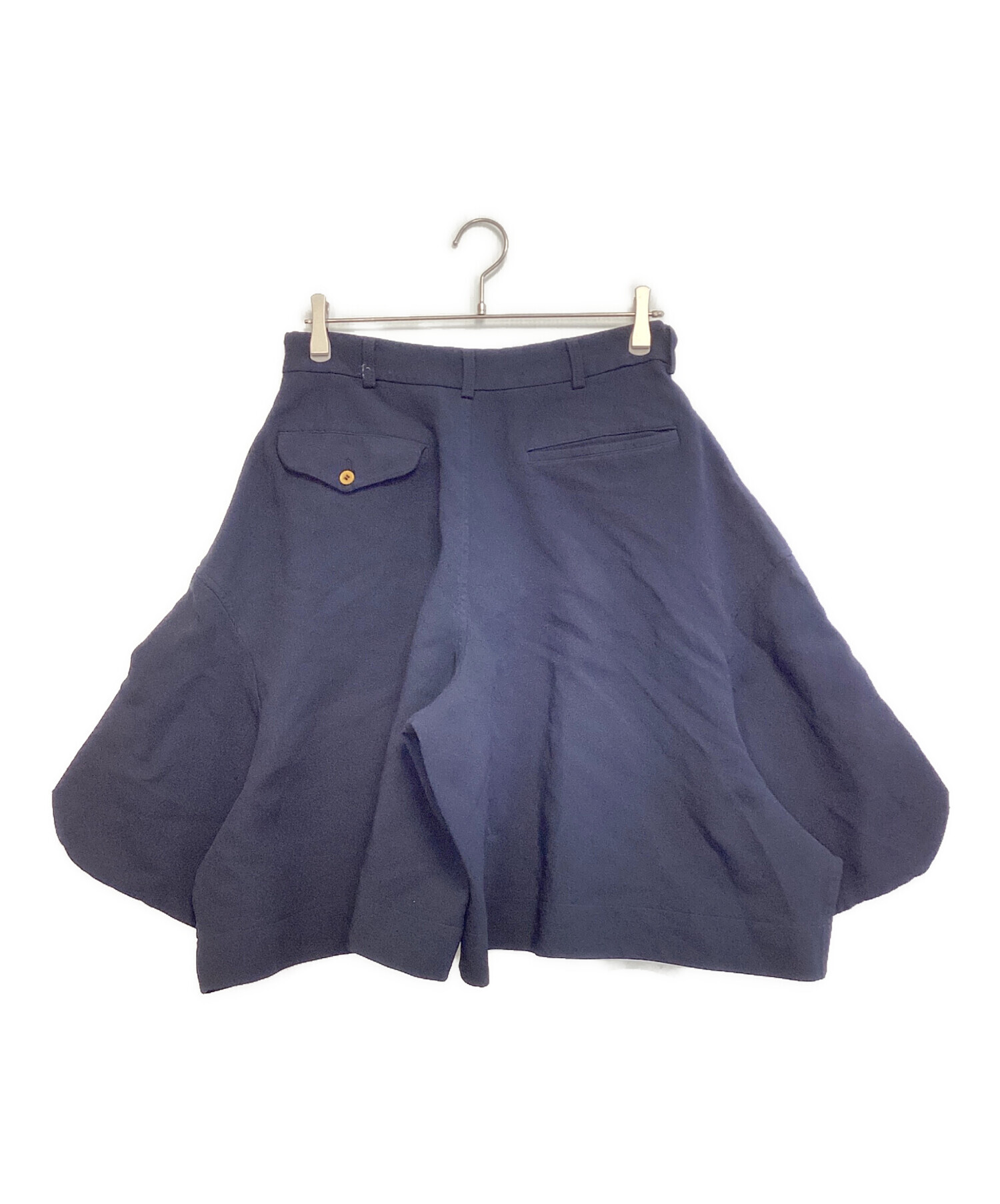 コムデギャルソン　キュロットパンツ 中古・古着通販】COMME des GARCONS (コムデギャルソン) ポリ縮