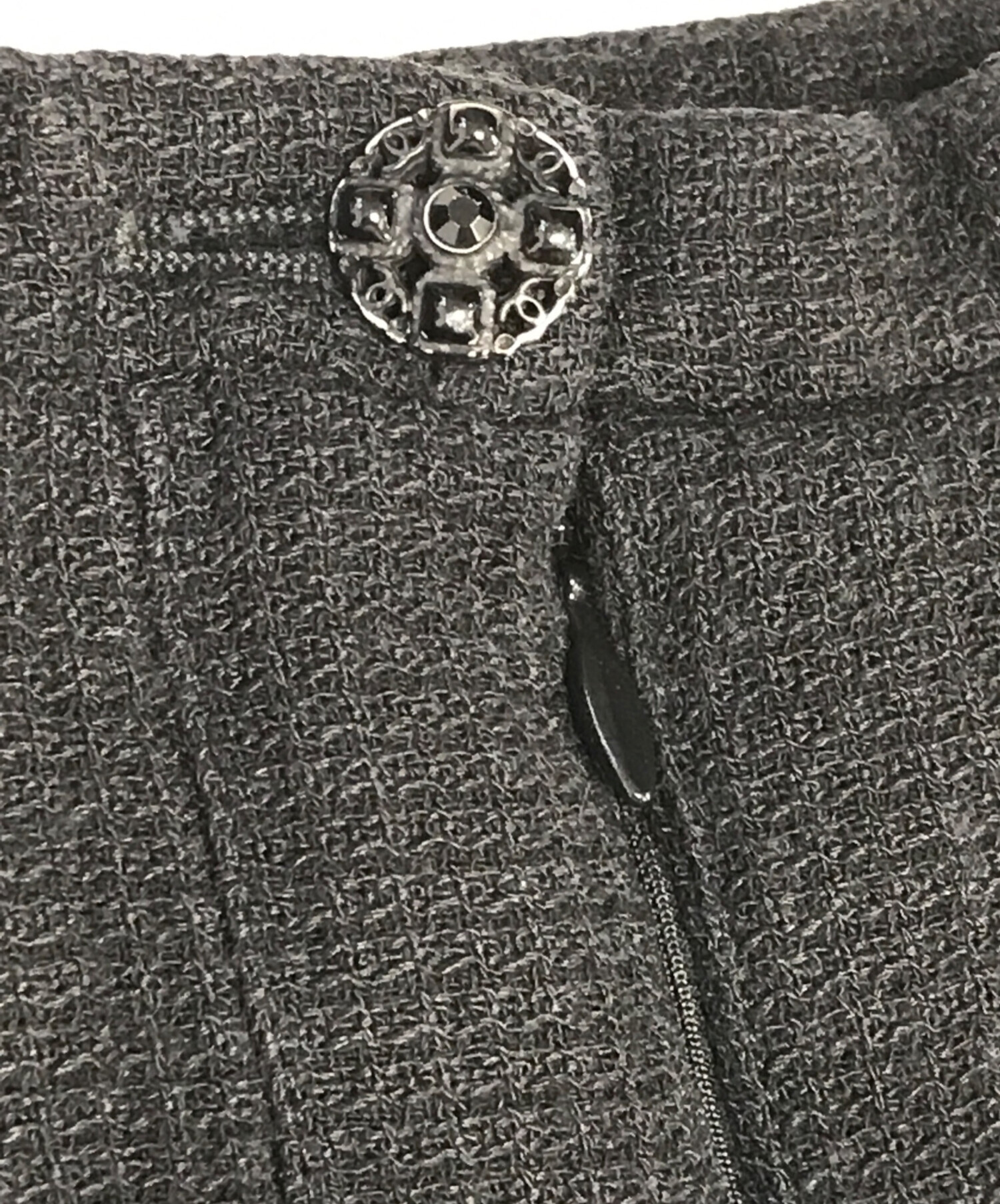 中古・古着通販】CHANEL (シャネル) スカート ブラック サイズ:38