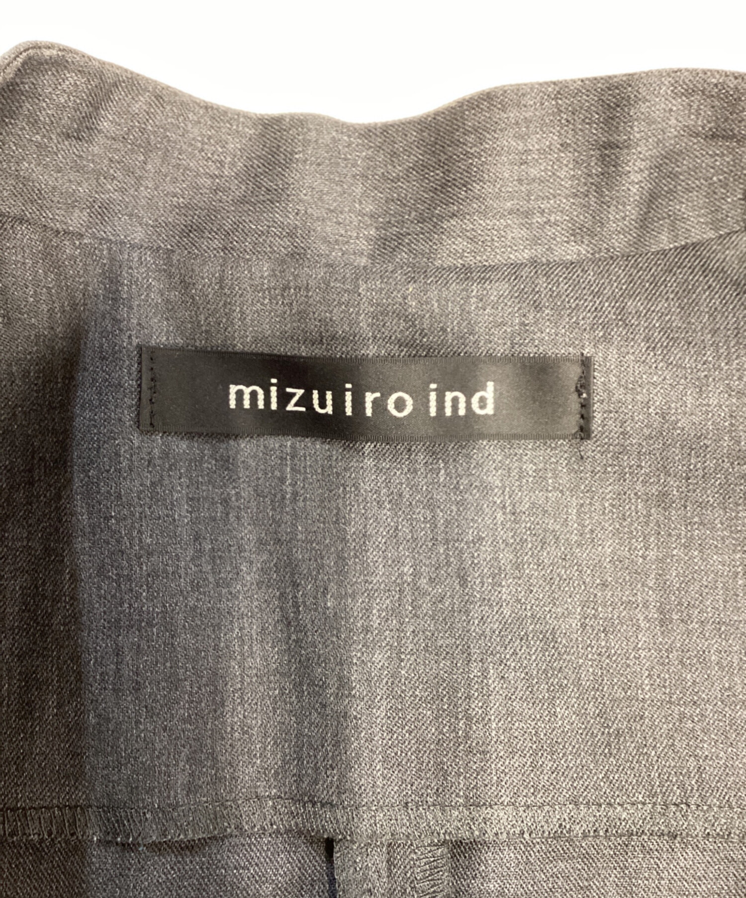 中古・古着通販】mizuiro-ind (ミズイロインド) スタンドカラーフレア