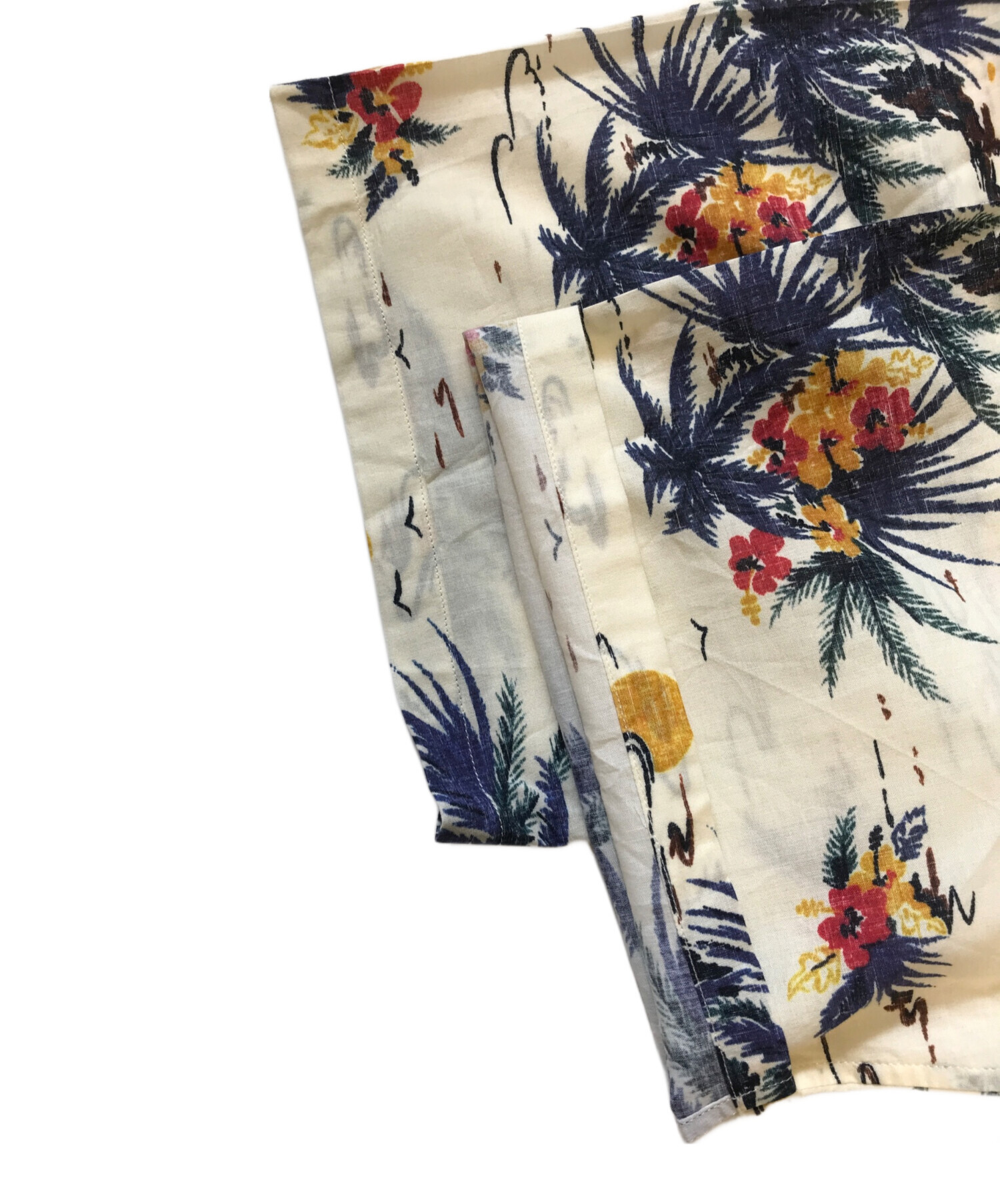 中古・古着通販】PRADA (プラダ) プリントコットン ボウリングシャツ