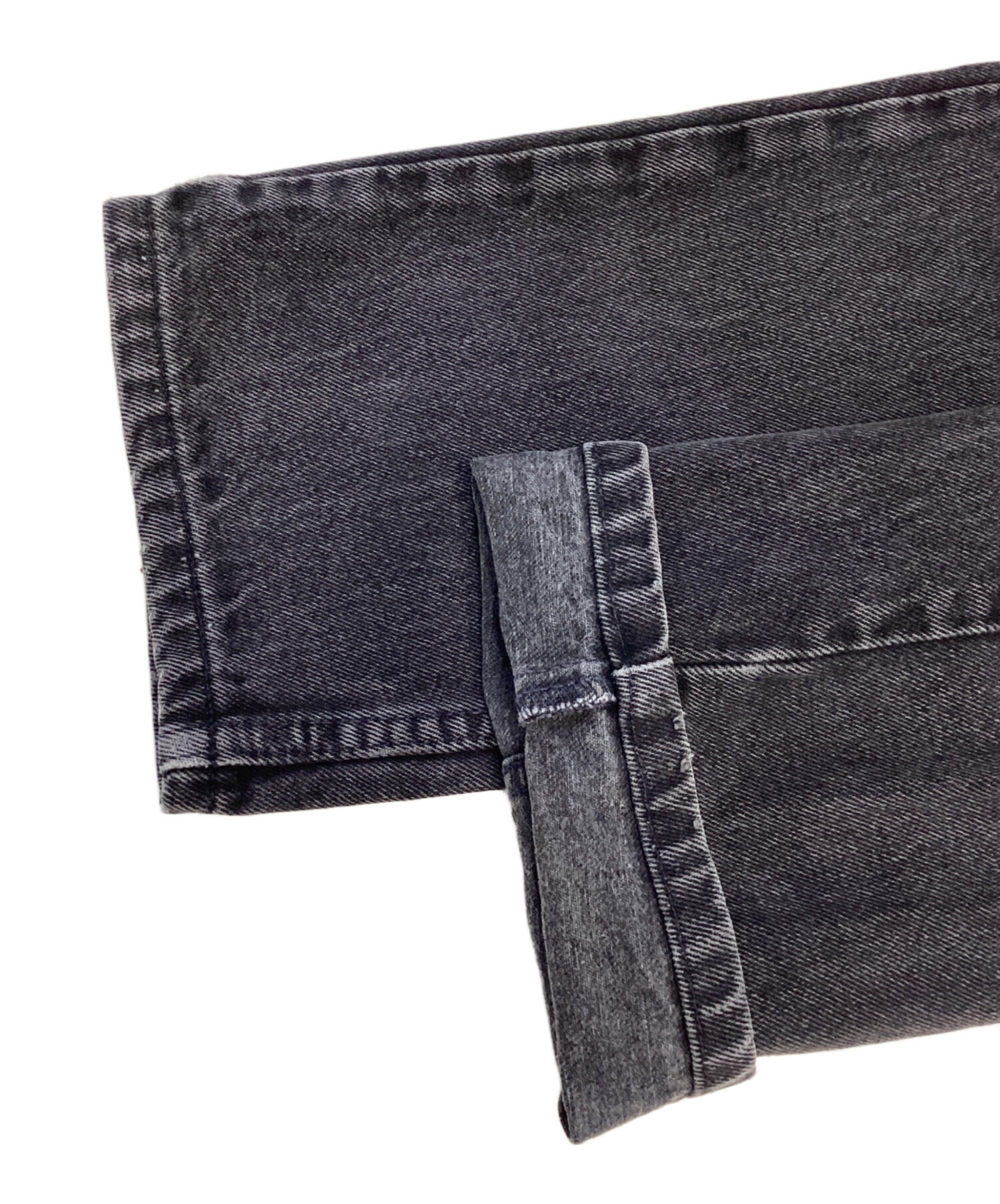 中古・古着通販】LEVI'S (リーバイス) 後染めブラックデニム ブラック