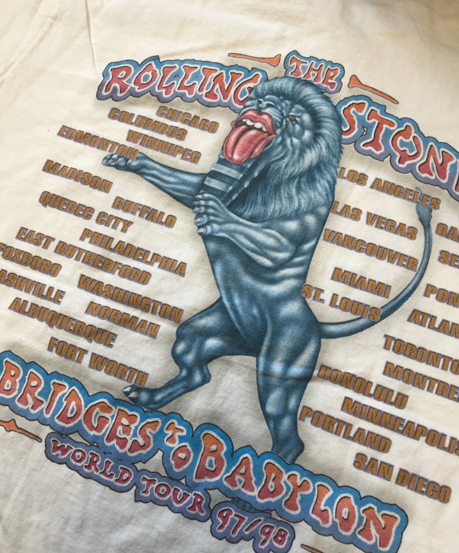 中古・古着通販】バンドTシャツ (バンドTシャツ) 90s THE ROLLING