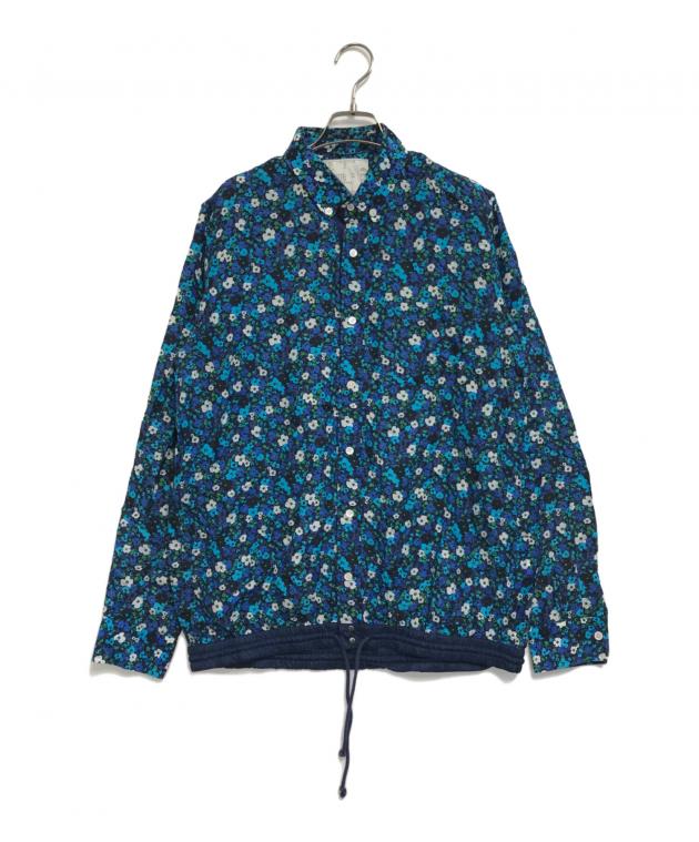 サカイ　sacai フラワープリントブラウス 中古・古着通販】sacai (サカイ) フラワープリント ドローストリング