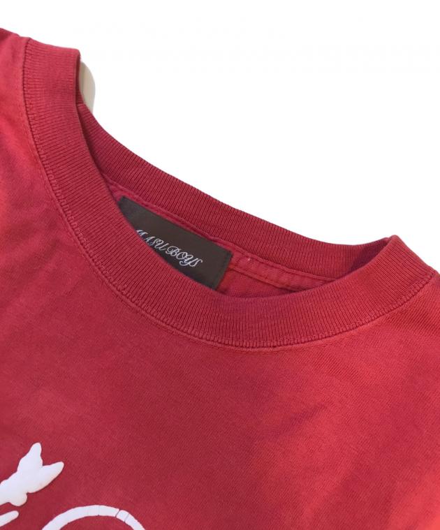 中古・古着通販】masu (エムエーエスユー) “MASU BOYS” T-SHIRT レッド