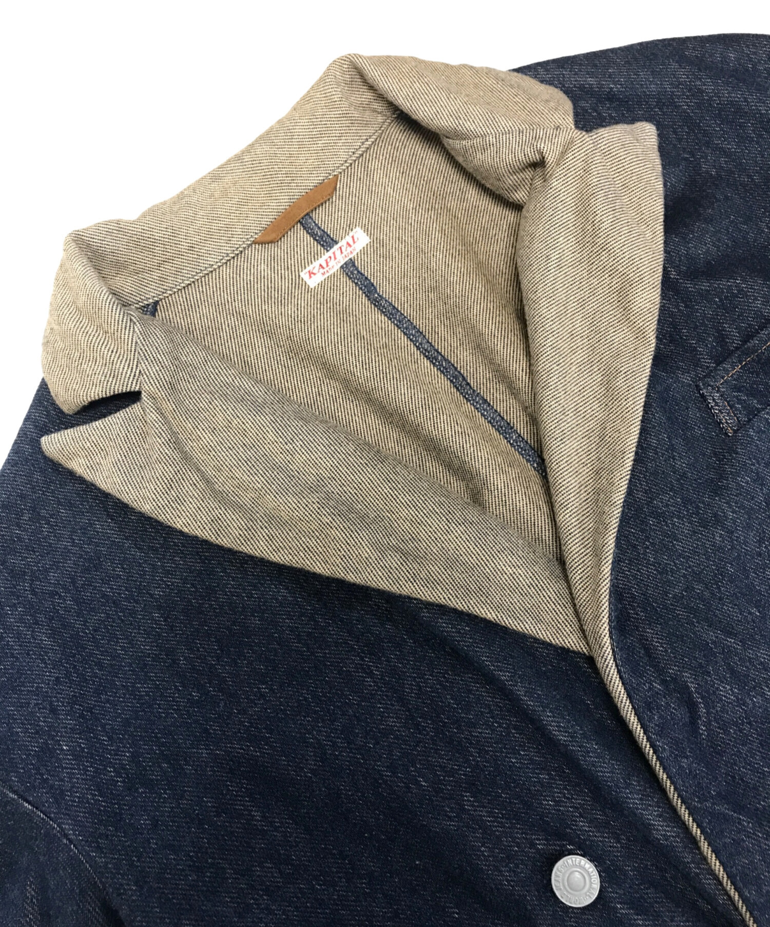 中古・古着通販】KAPITAL (キャピタル) デニムダブルテーラード 