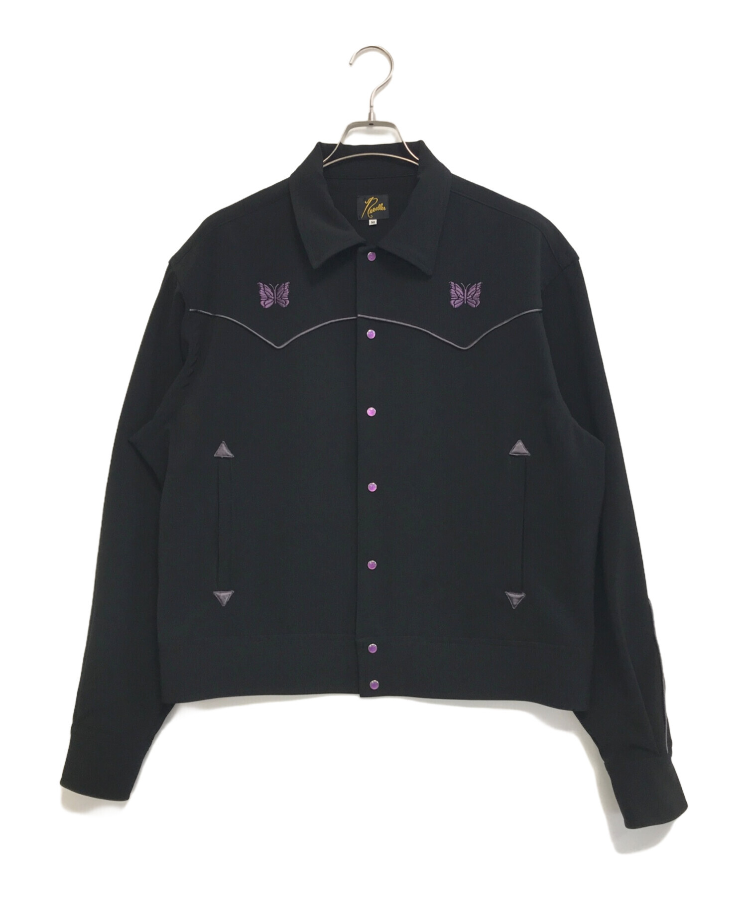 中古・古着通販】Needles (ニードルズ) Piping Cowboy Jacket ブラック 