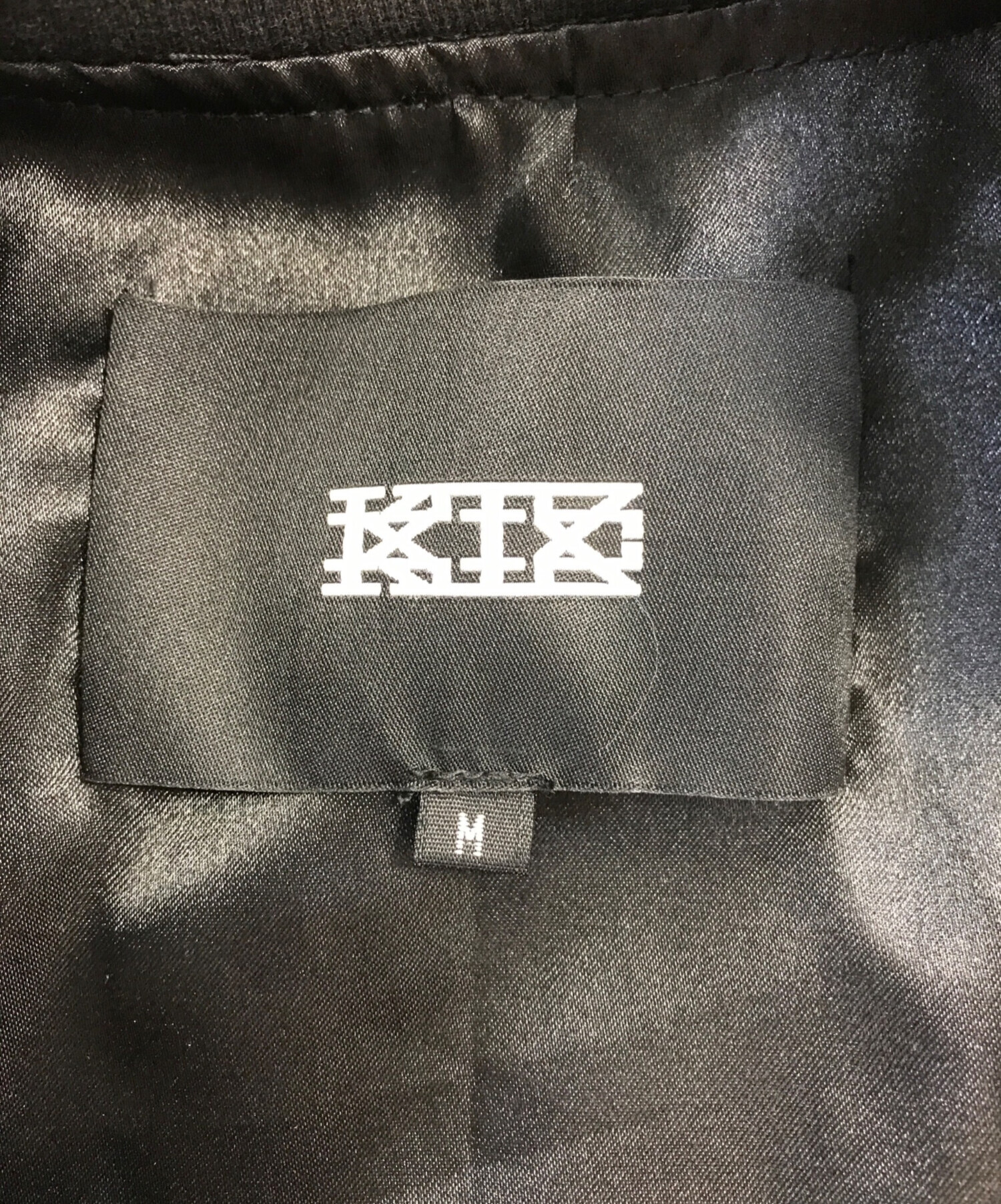 中古・古着通販】KTZ (ケーティーゼット) ジャケット ブラック サイズ