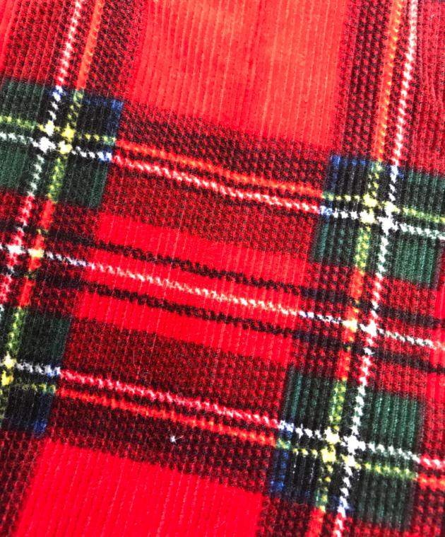 中古・古着通販】stuka (ストゥーカ) コーデュロイチェックパンツ