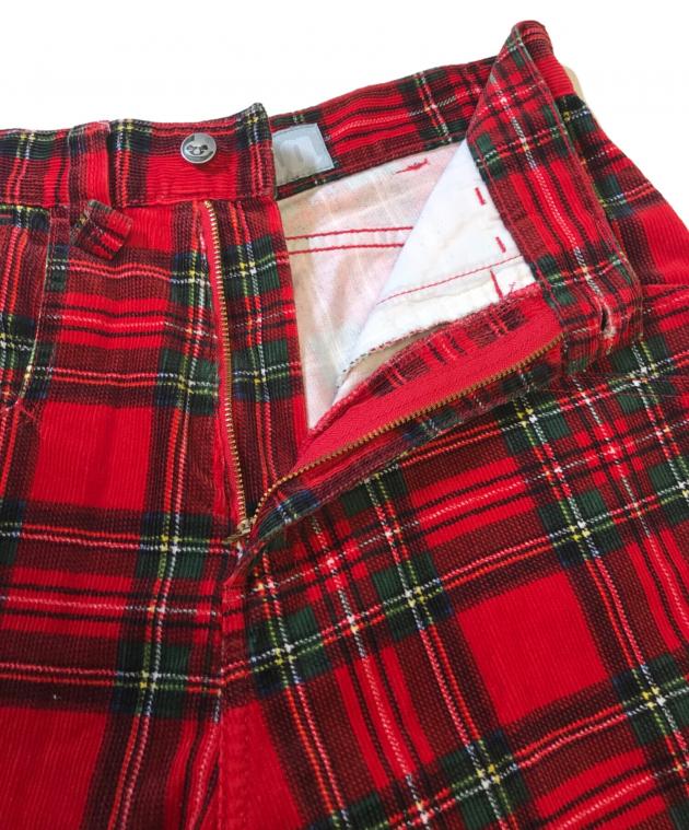 その他ブランド / stuka/ボトム/32/コーデュロイ/KHK 中古・古着通販】stuka (ストゥーカ) コーデュロイチェックパンツ