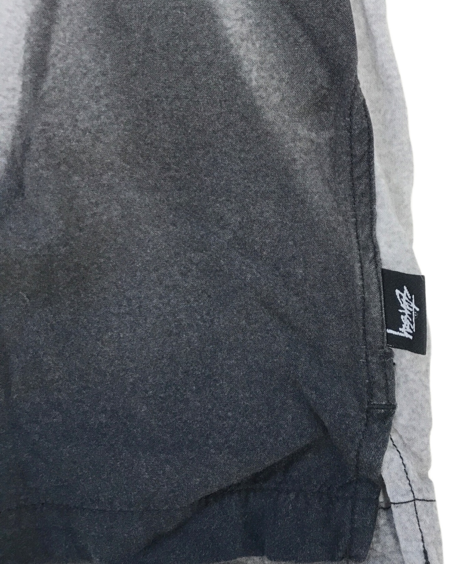 中古・古着通販】stussy (ステューシー) HOPPER SHIRT グレー サイズ:M