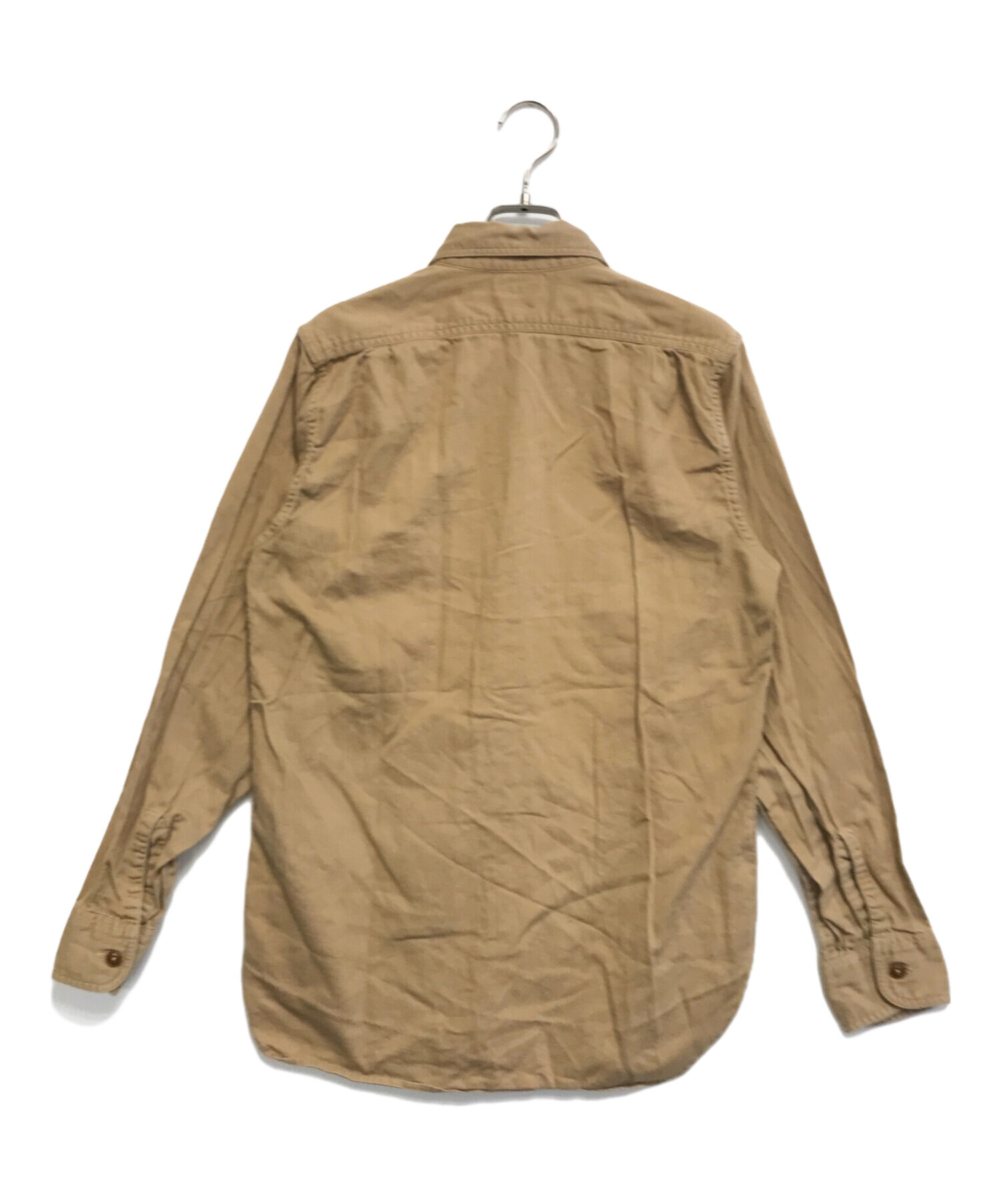 中古・古着通販】AT LAST (アットラスト) シャツ ブラウン サイズ:14 1