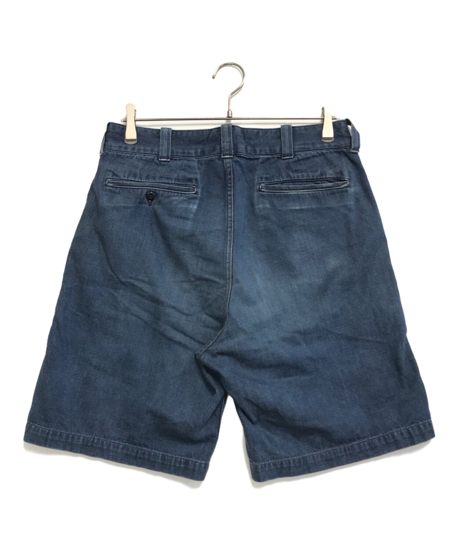 中古・古着通販】ATLAST & CO (アットラスト) デニムハーフパンツ