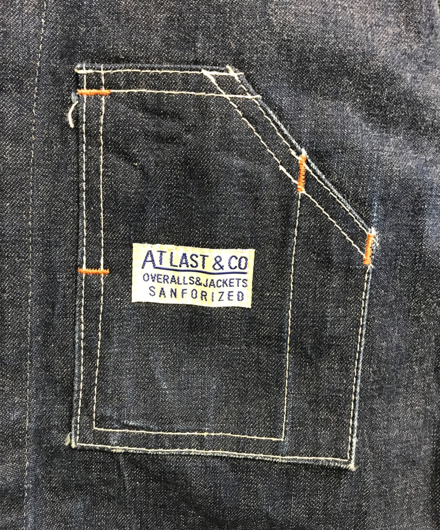 中古・古着通販】ATLAST & CO (アットラスト) デニムカバーオール