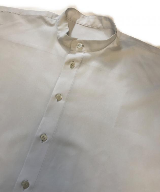 中古・古着通販】ISSEY MIYAKE (イッセイミヤケ) バンドカラーシャツ