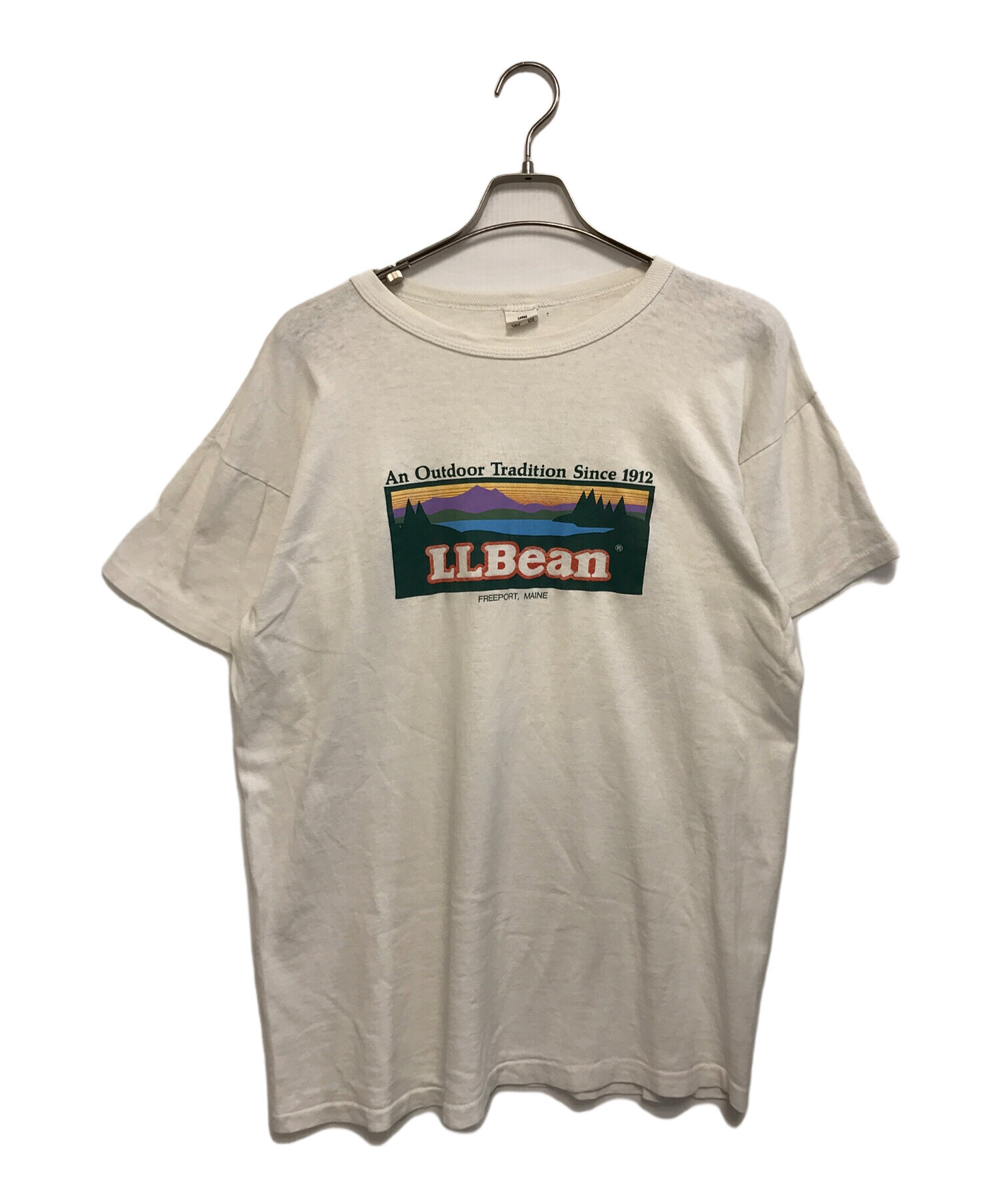 中古・古着通販】L.L.Bean (エルエルビーン) ロゴプリントTシャツ 