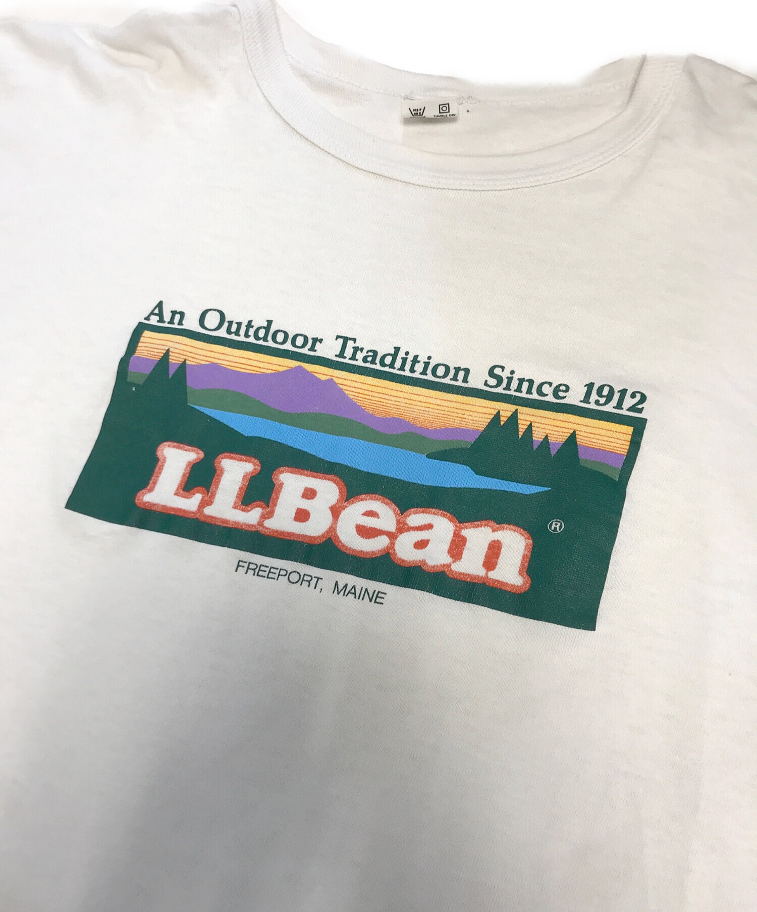中古・古着通販】L.L.Bean (エルエルビーン) ロゴプリントTシャツ 