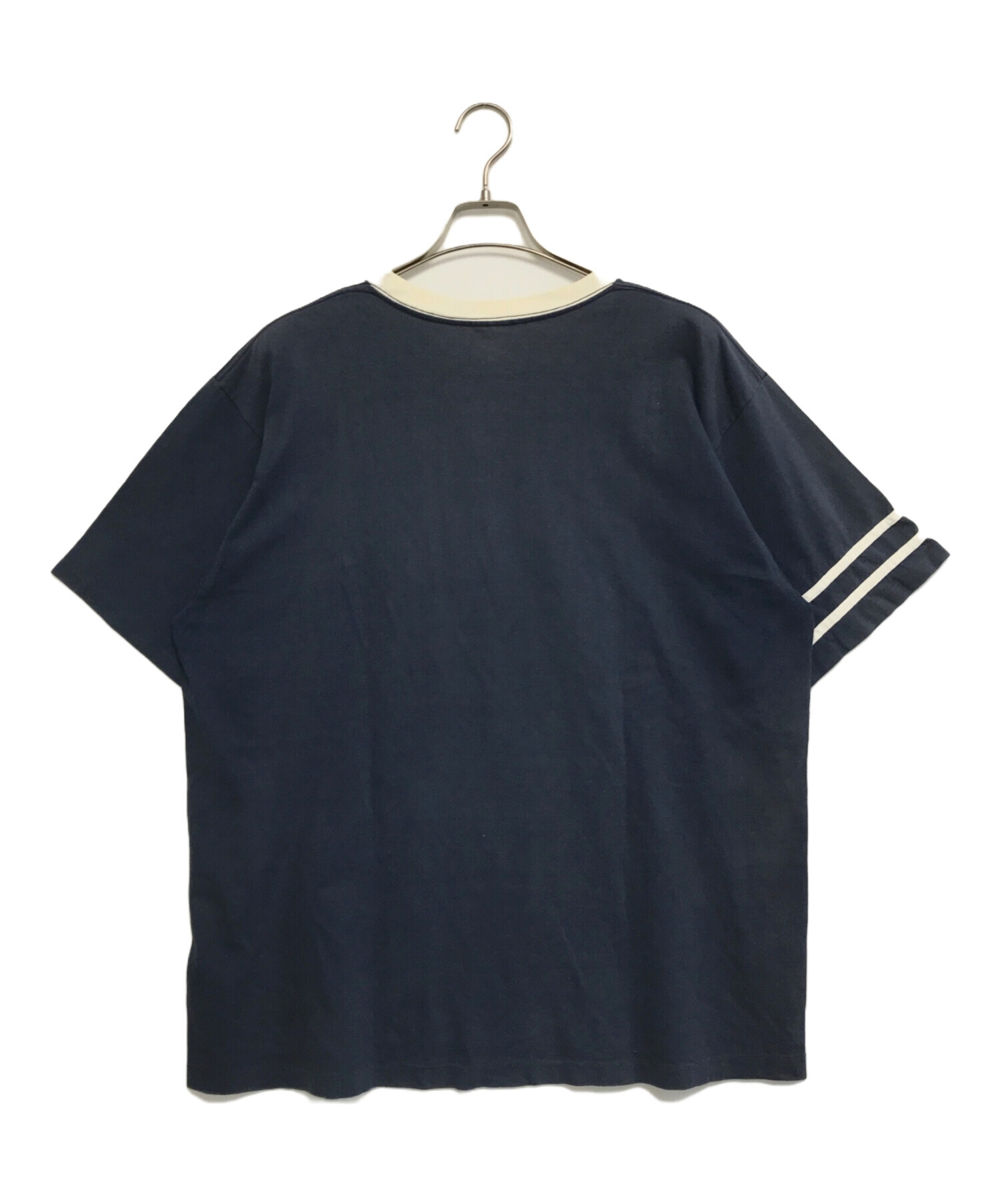 チ*コ様 OLD STUSSY SPORTロンT USA製 XL ネイビ-ステュ STUSSY