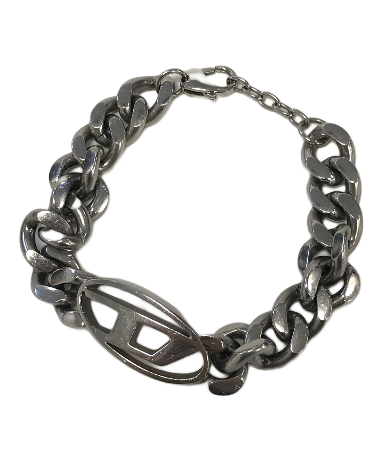 中古・古着通販】DIESEL (ディーゼル) Dロゴブレスレット｜ブランド 