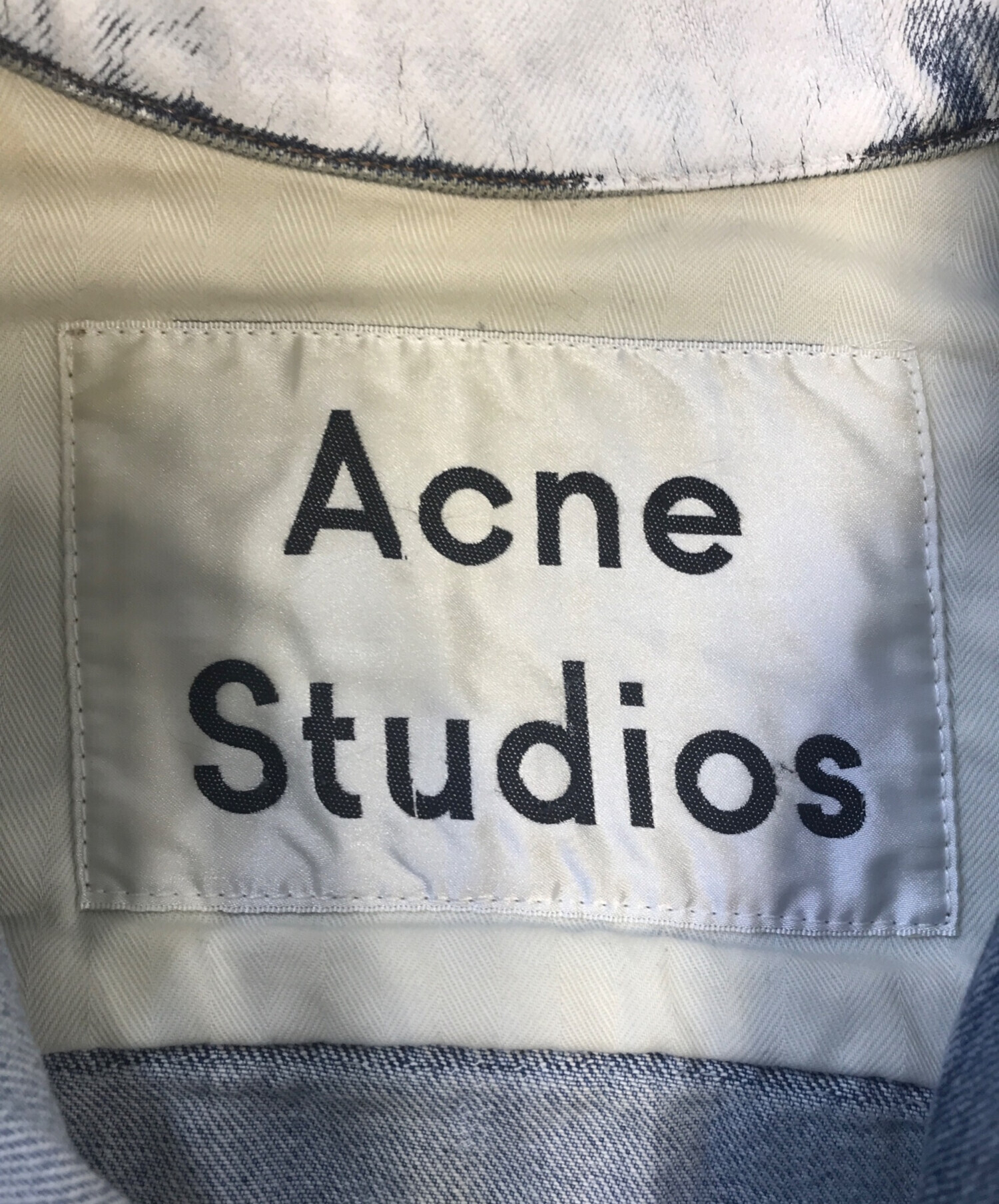 中古・古着通販】Acne studios (アクネ ストゥディオス) ペンキ加工 