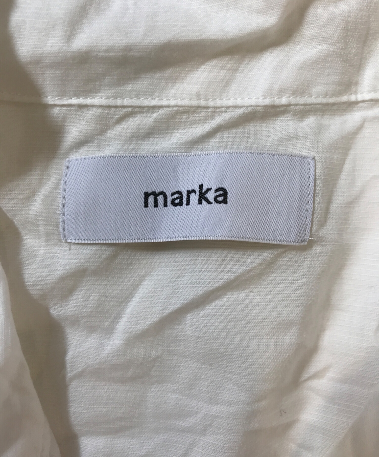 中古・古着通販】MARKA (マーカ) SKIPPER SHIRT ORGANIC COTTON LOAN