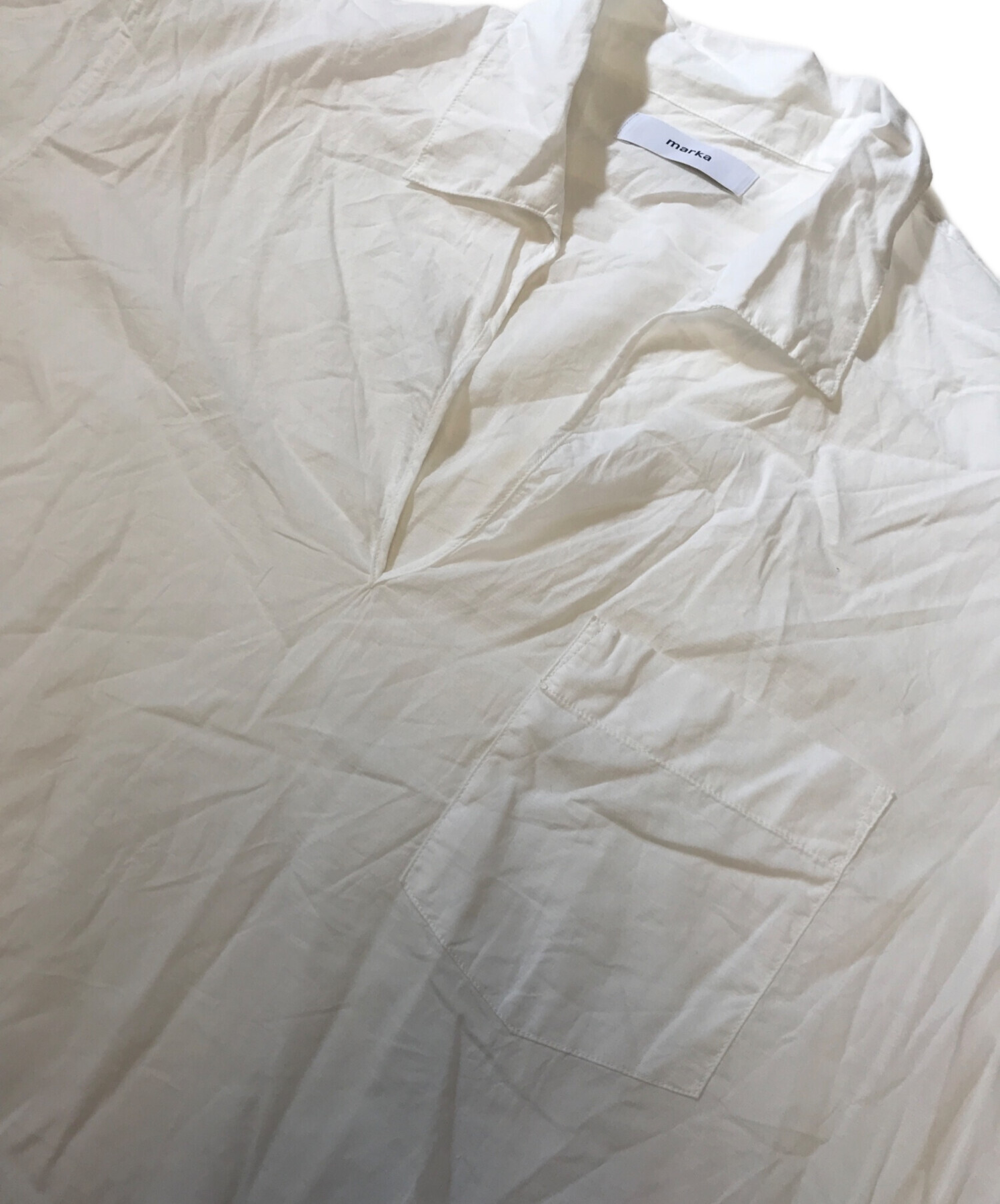 中古・古着通販】MARKA (マーカ) SKIPPER SHIRT ORGANIC COTTON LOAN