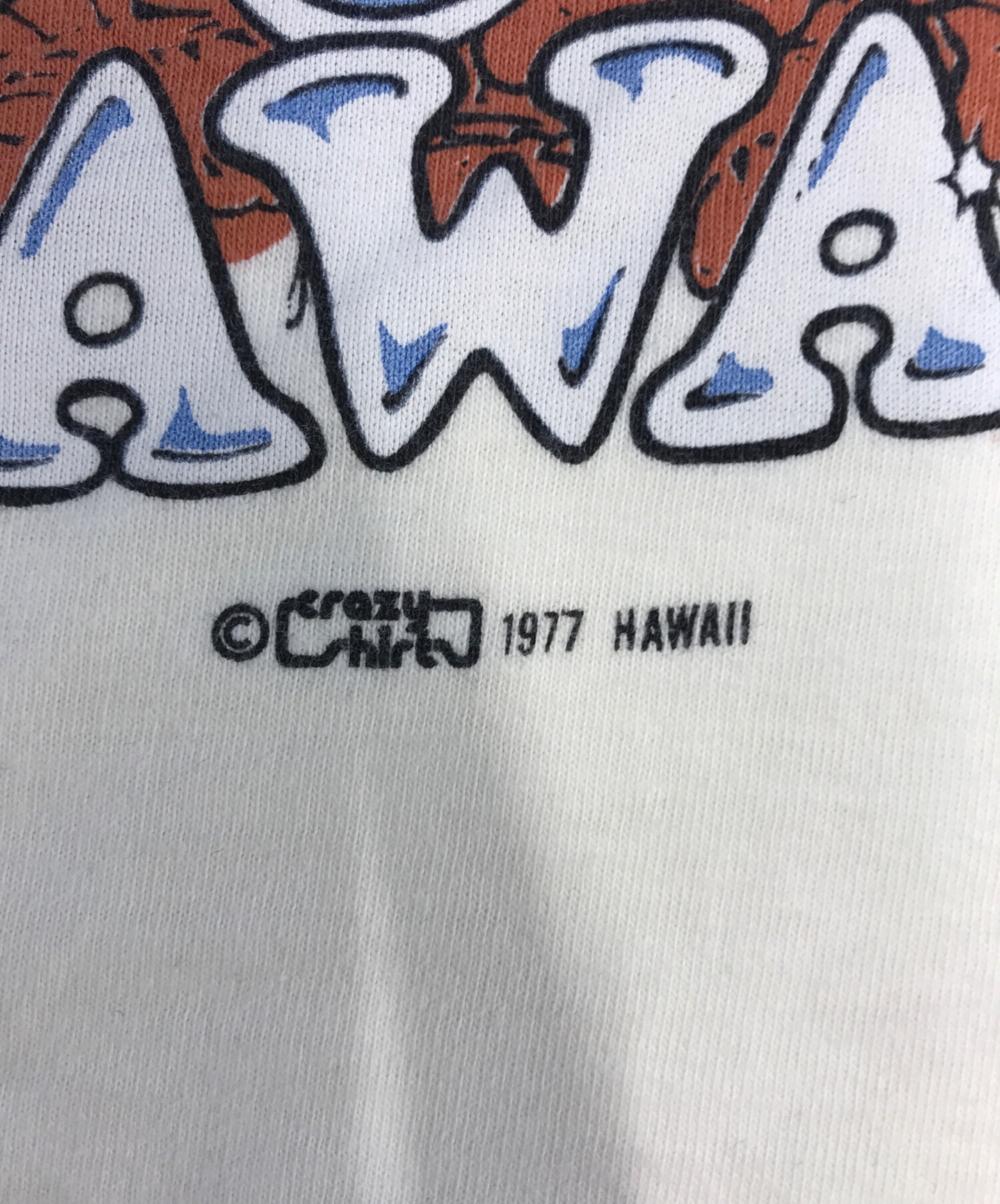 中古・古着通販】crazy shirts (クレイジーシャツ) プリントTシャツ