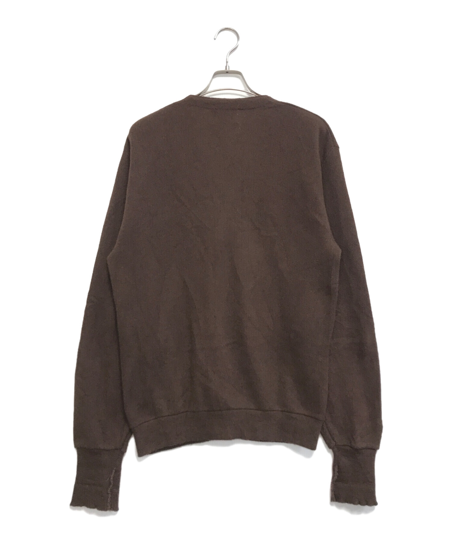 中古・古着通販】Sears (シアーズ) アクリルカーディガン ブラウン